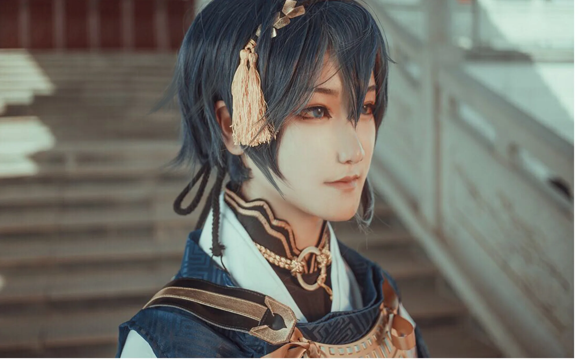 刀剑乱舞 三日月宗近COS写真