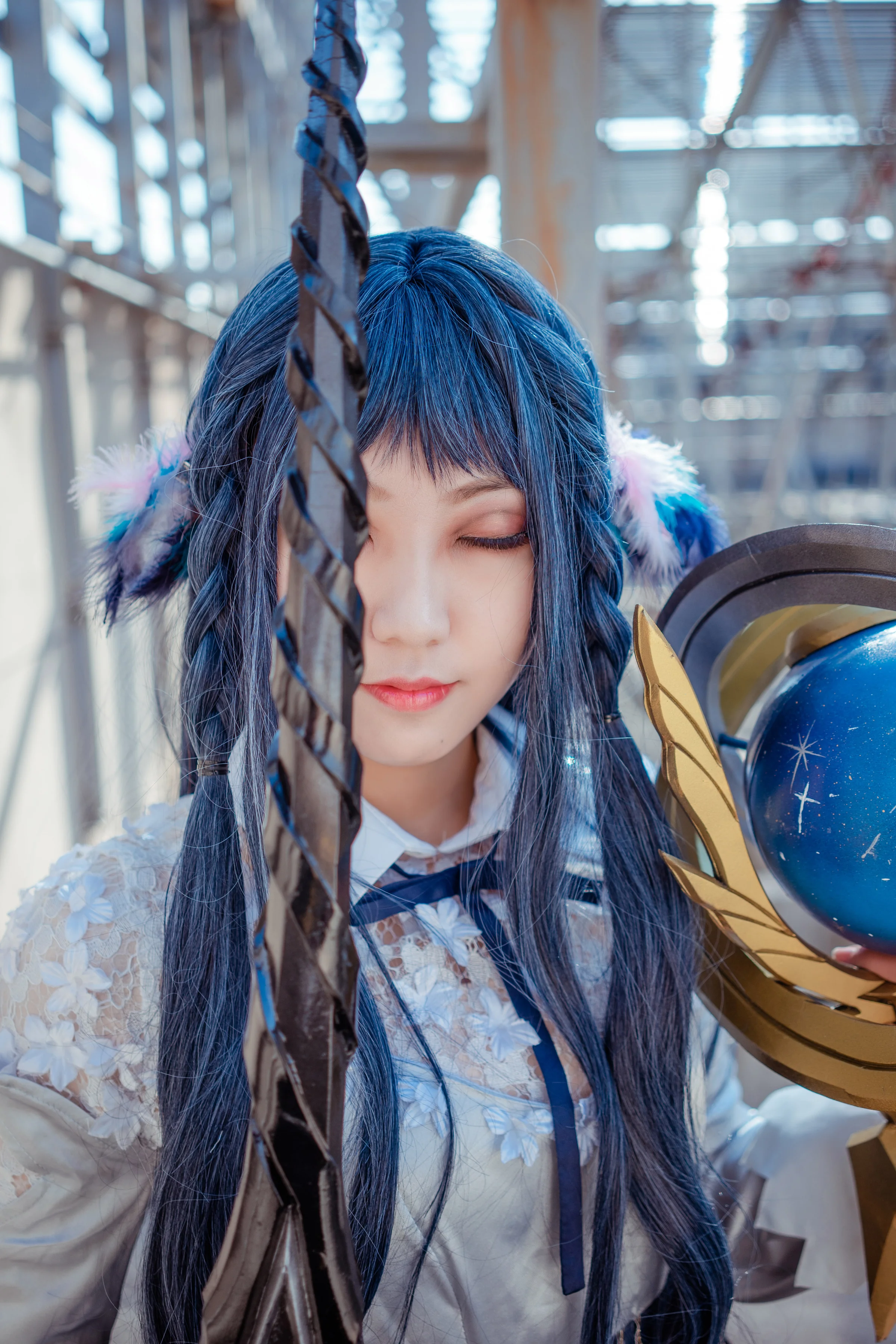 明日方舟 星极COS写真