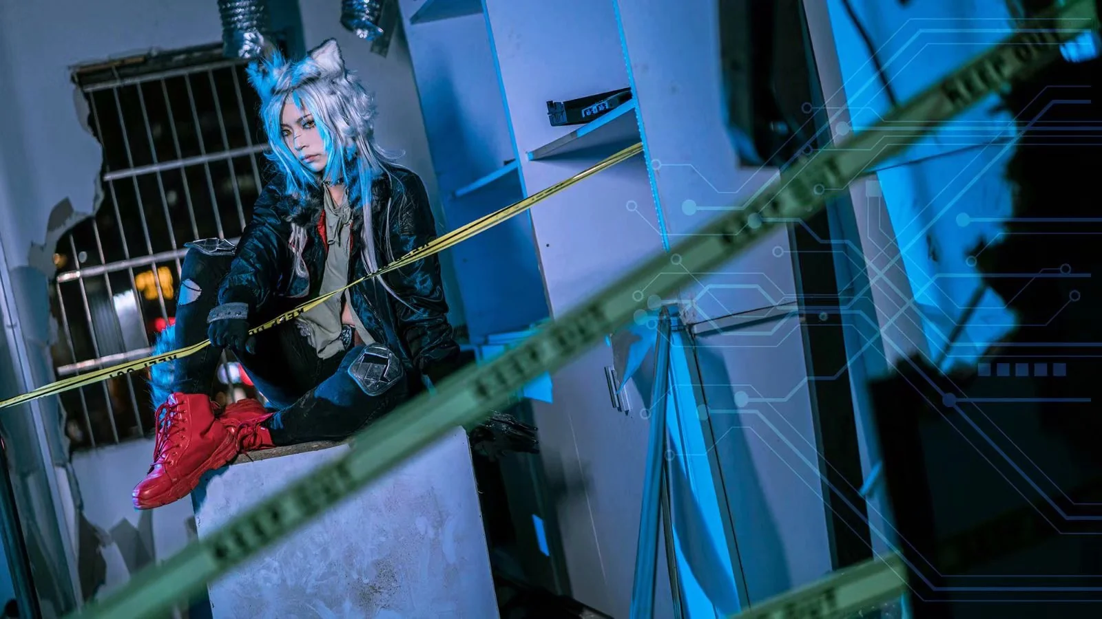《明日方舟》 因陀罗COS写真