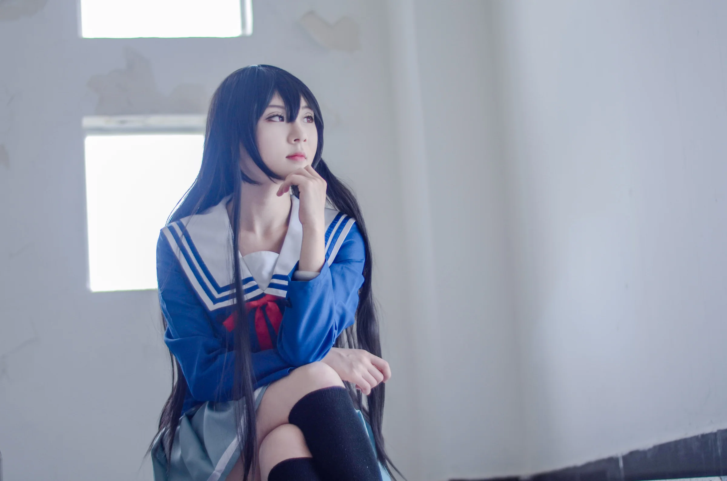 境界的彼方名濑美月COS写真