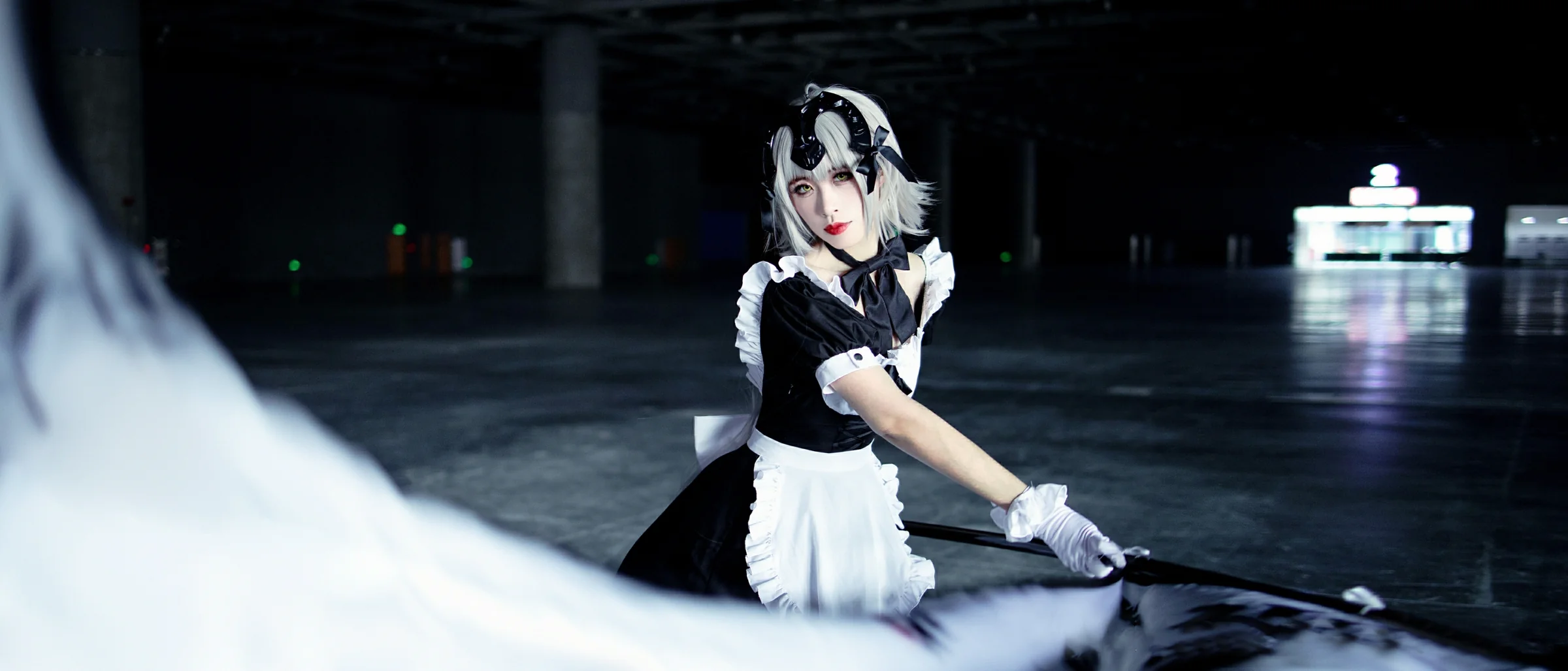 fgo 黑贞德女仆COS写真