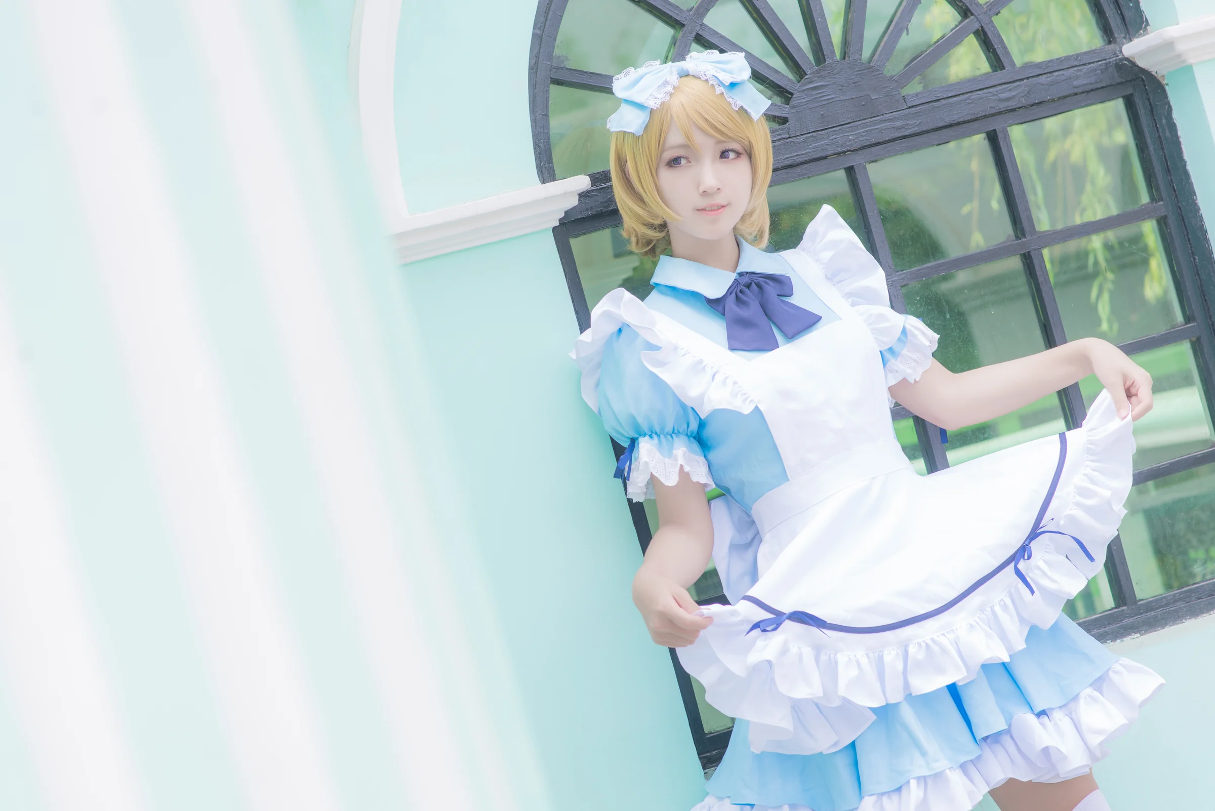 lovelive！花阳爱丽丝同人COS写真