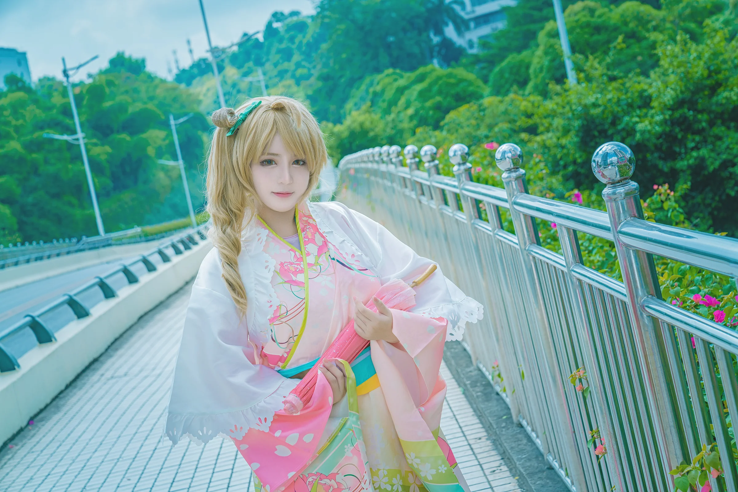 正月和服未觉醒 南小鸟 ver. COS写真