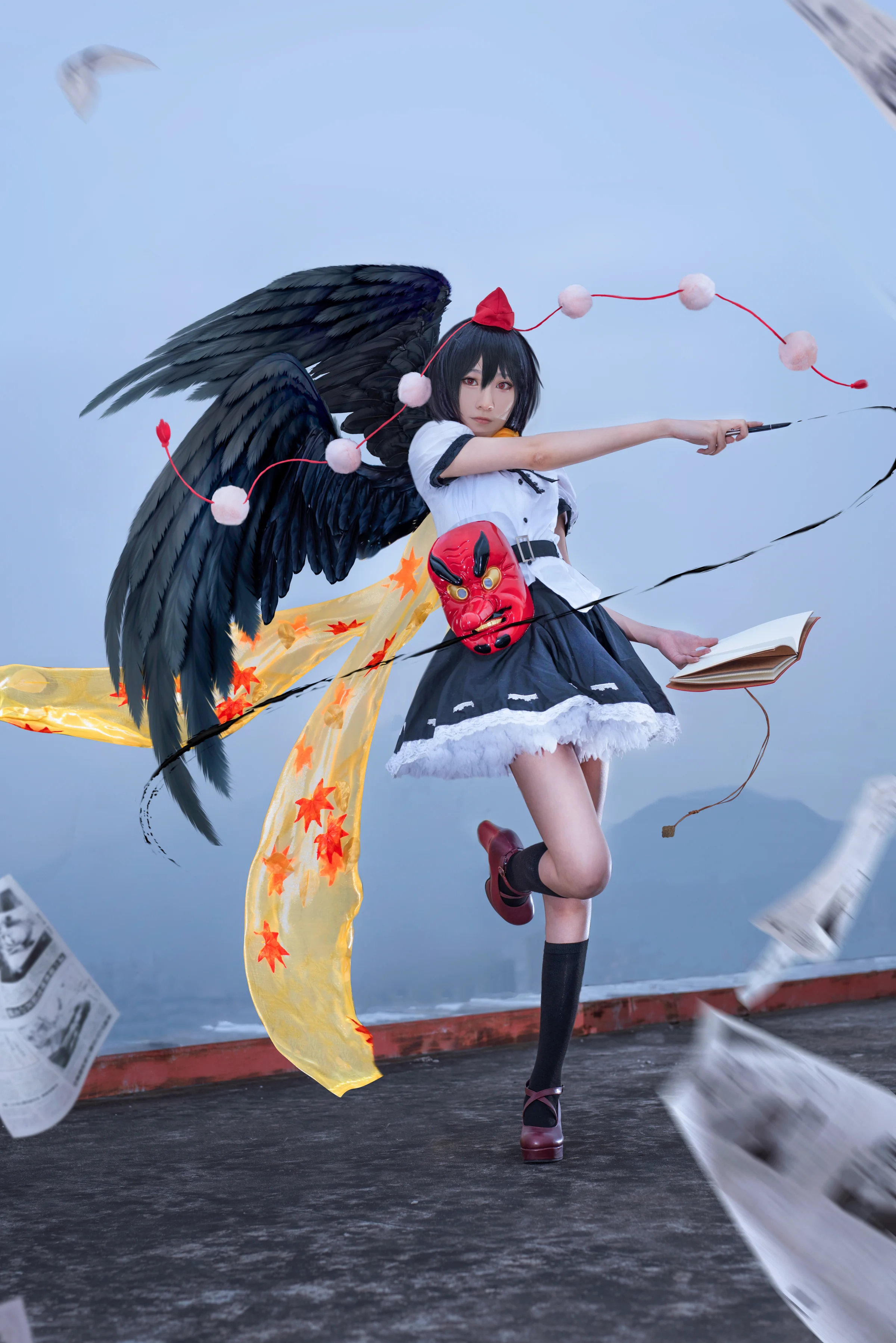 东方project射命丸文COS写真