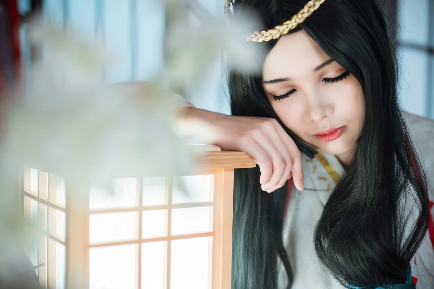 阴阳师八百比丘尼COS写真