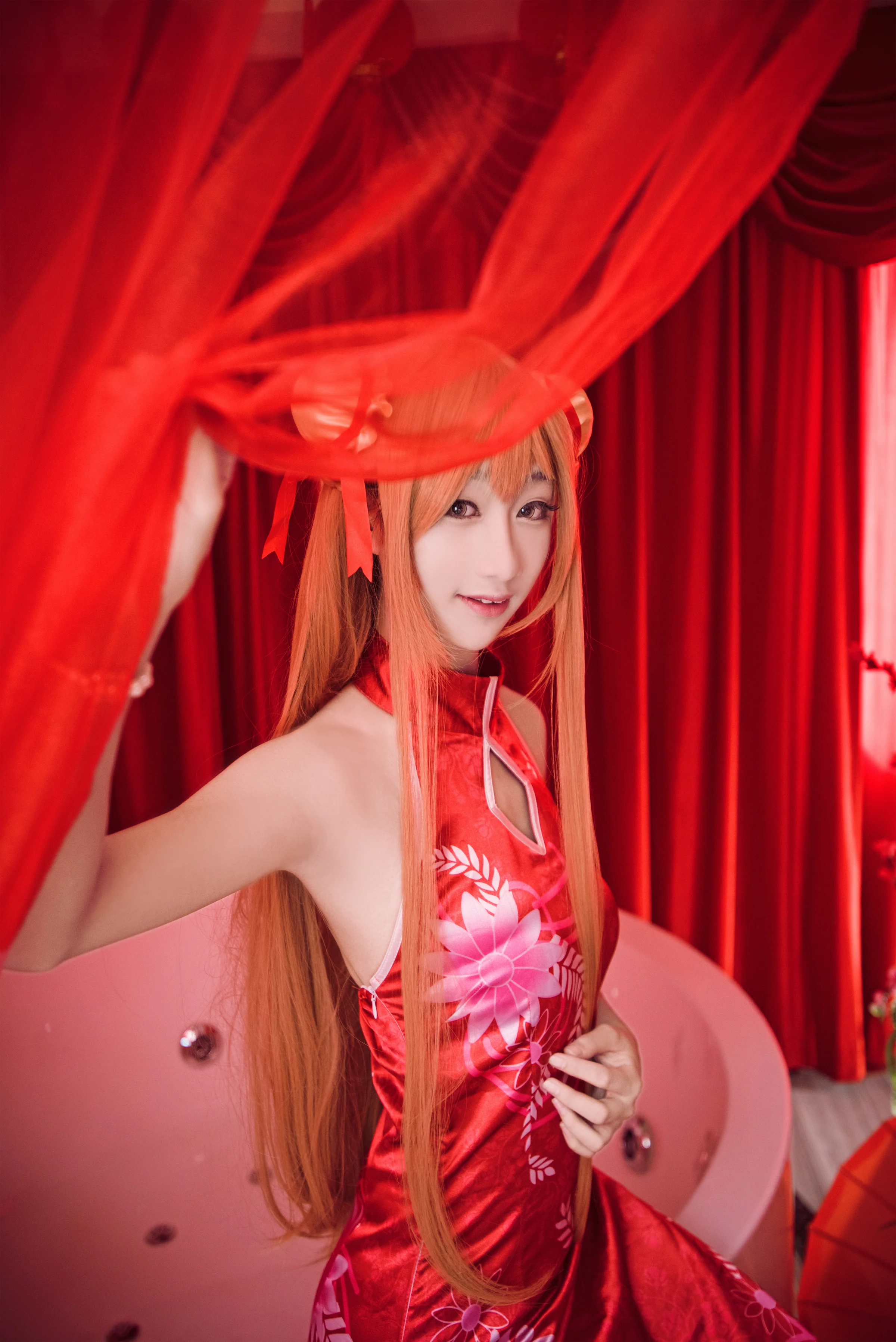 亚丝娜旗袍COS写真