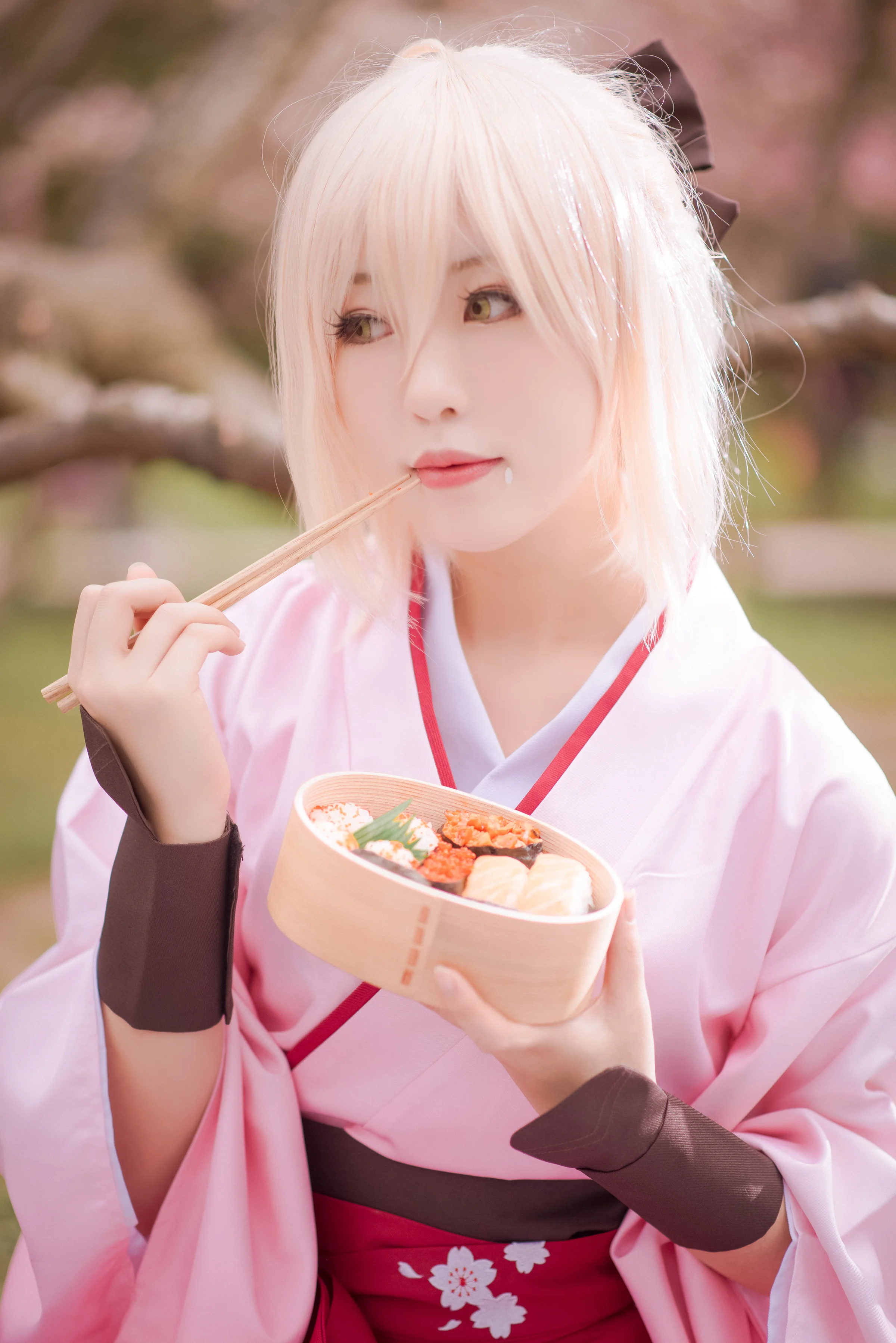 Fate/GrandOrder 冲田总司COS写真