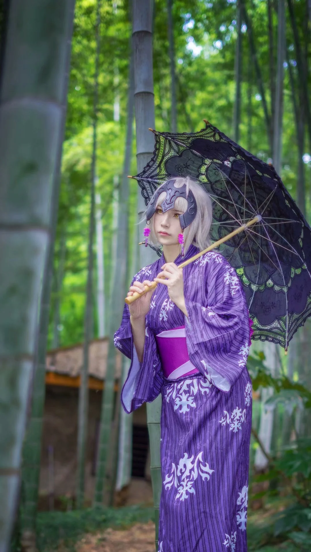 《Fate/Grand Order》夏日祭。贞德（Alter）COS写真