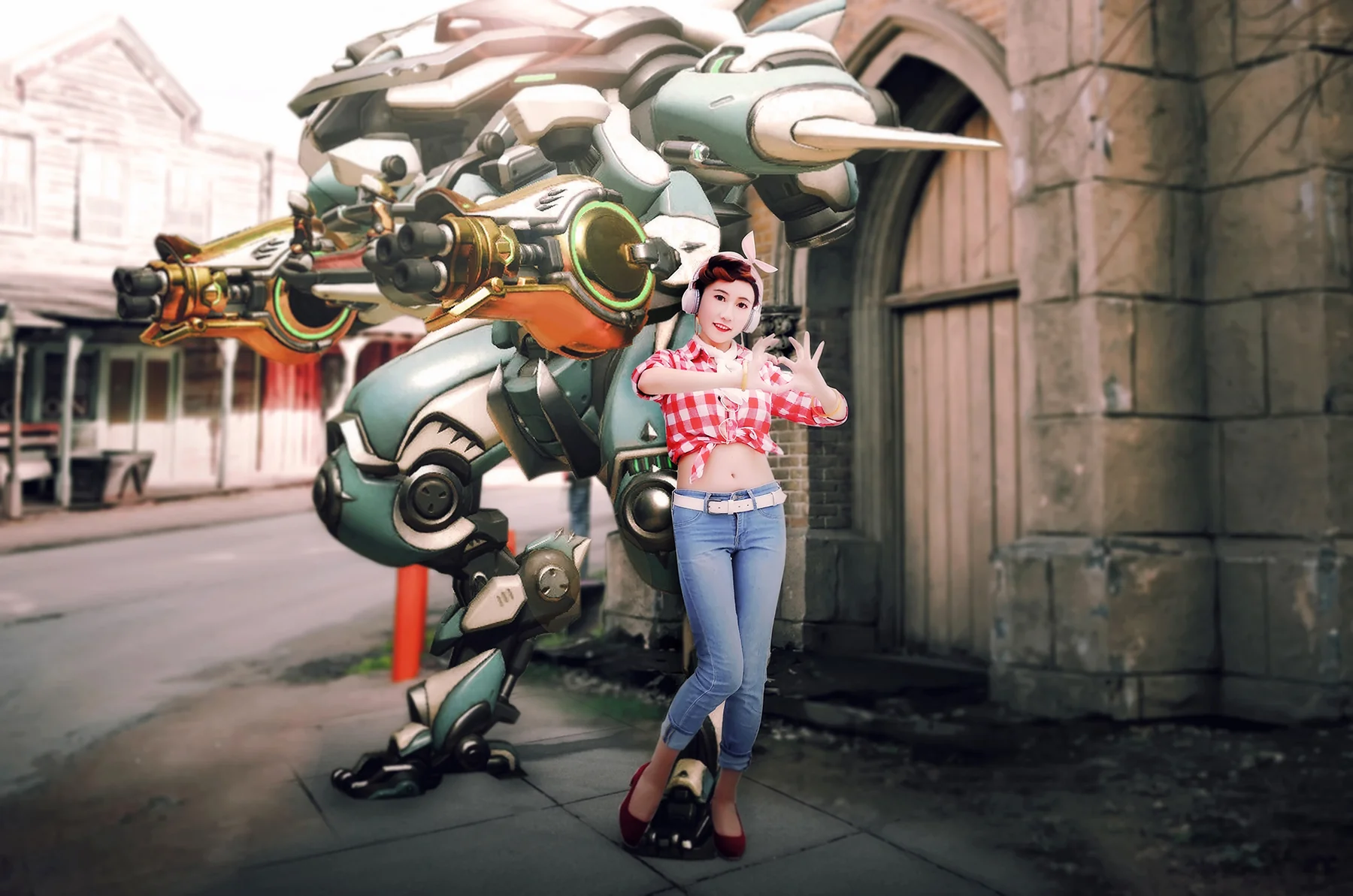 守望先锋·D.va COS写真 （周年庆皮肤：领航者）