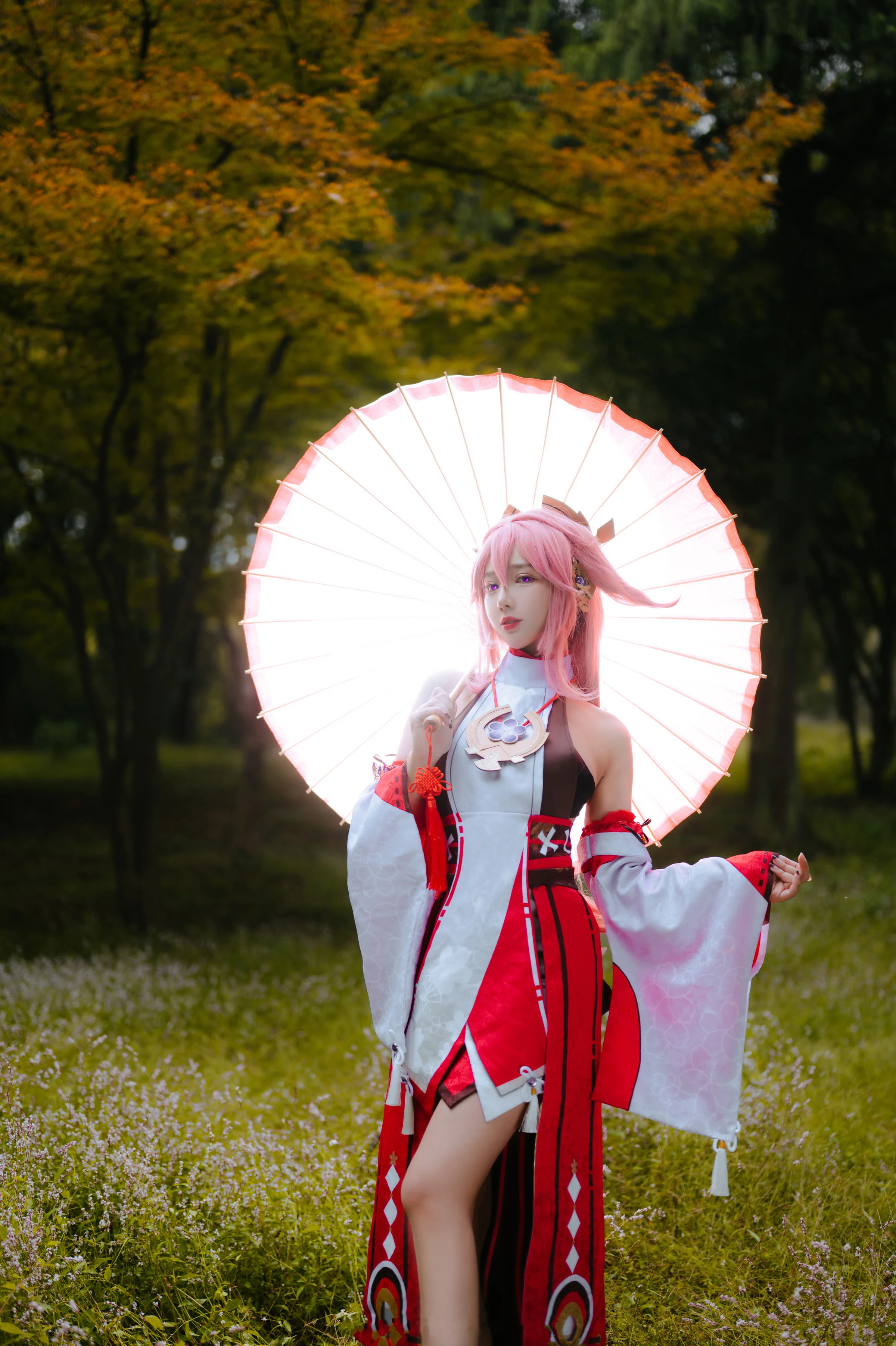 《原神》八重神子COS写真