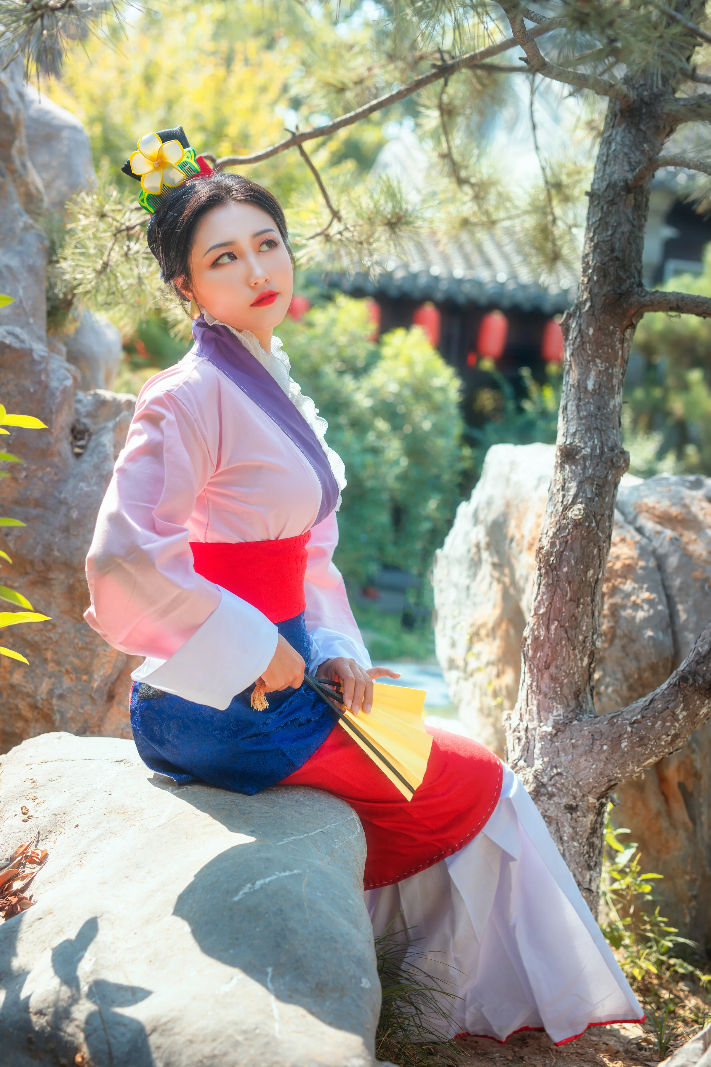 迪士尼花木兰COS写真