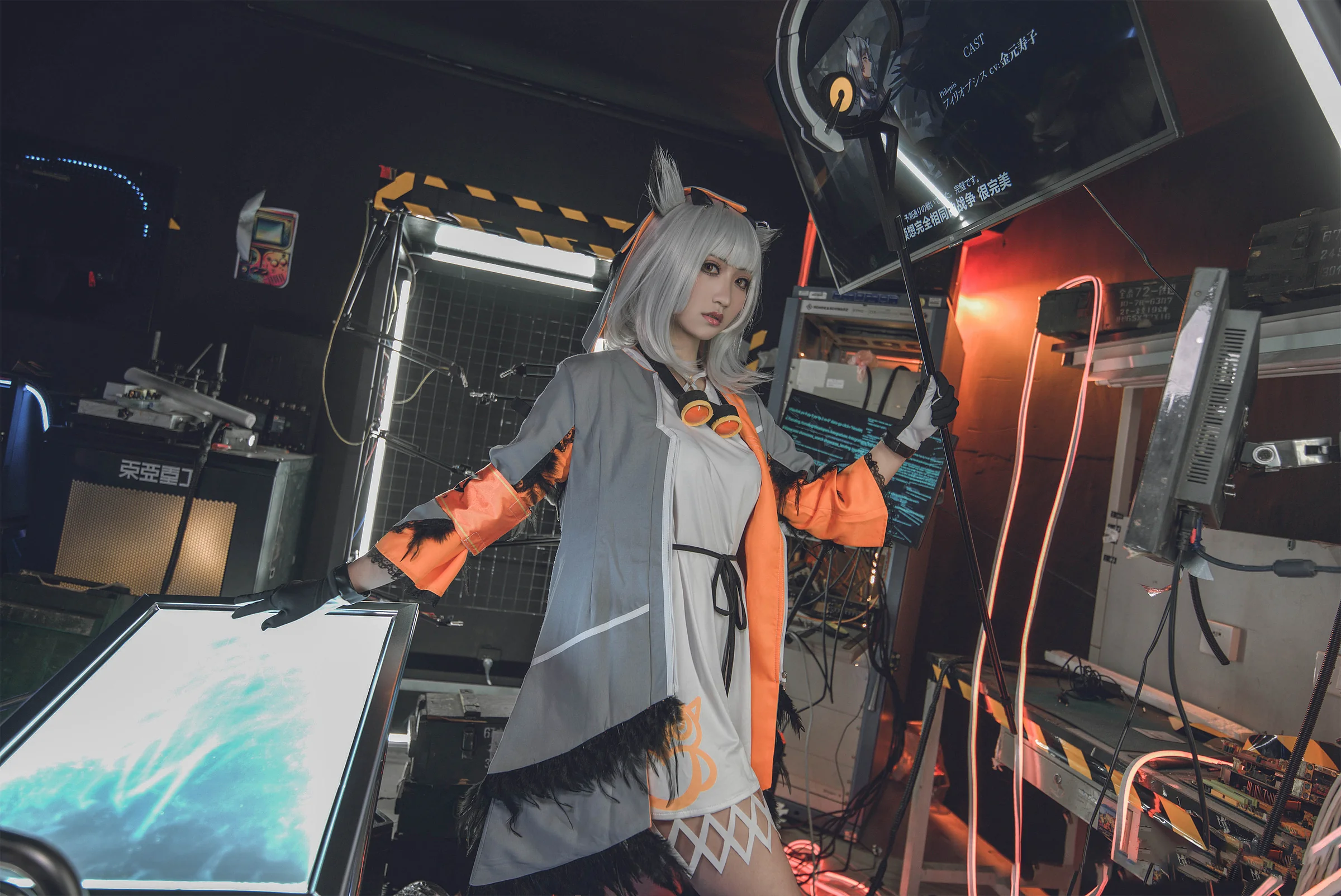 明日方舟 白面鸮COS写真