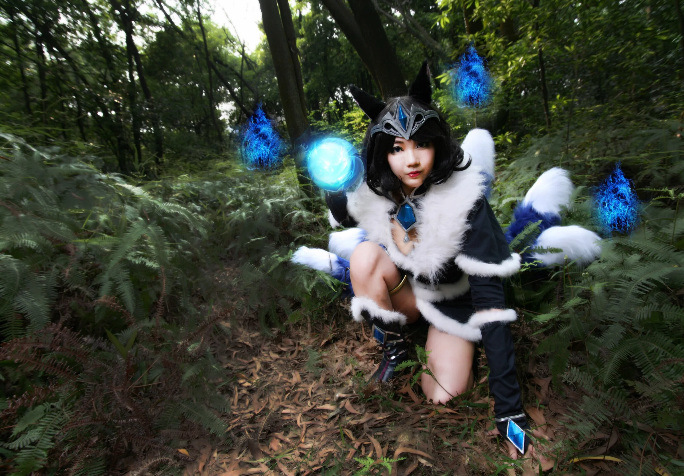 英雄联盟暗影妖狐阿狸COS写真