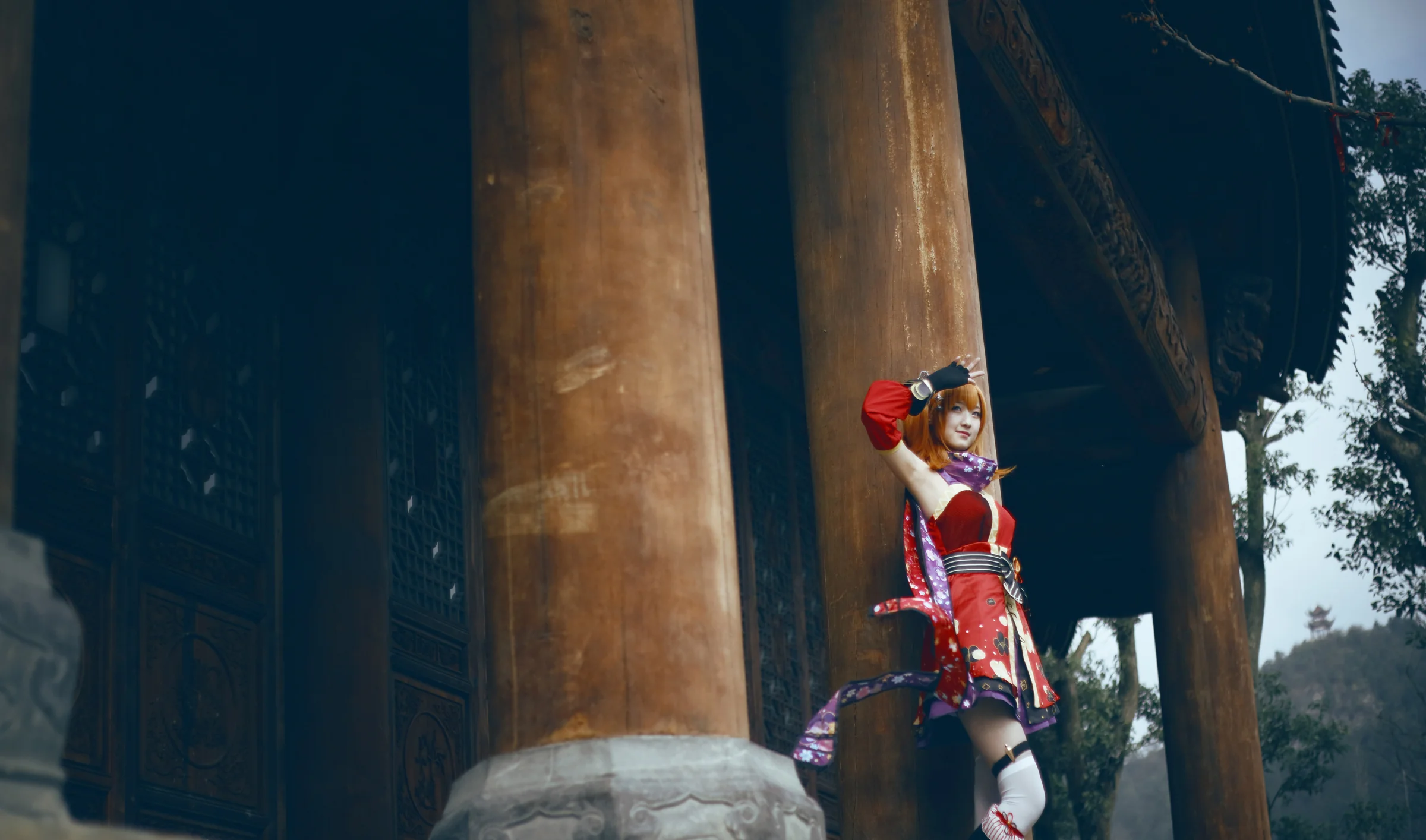 DC1990 LOVELIVE!高坂穗乃果忍者觉醒COS写真