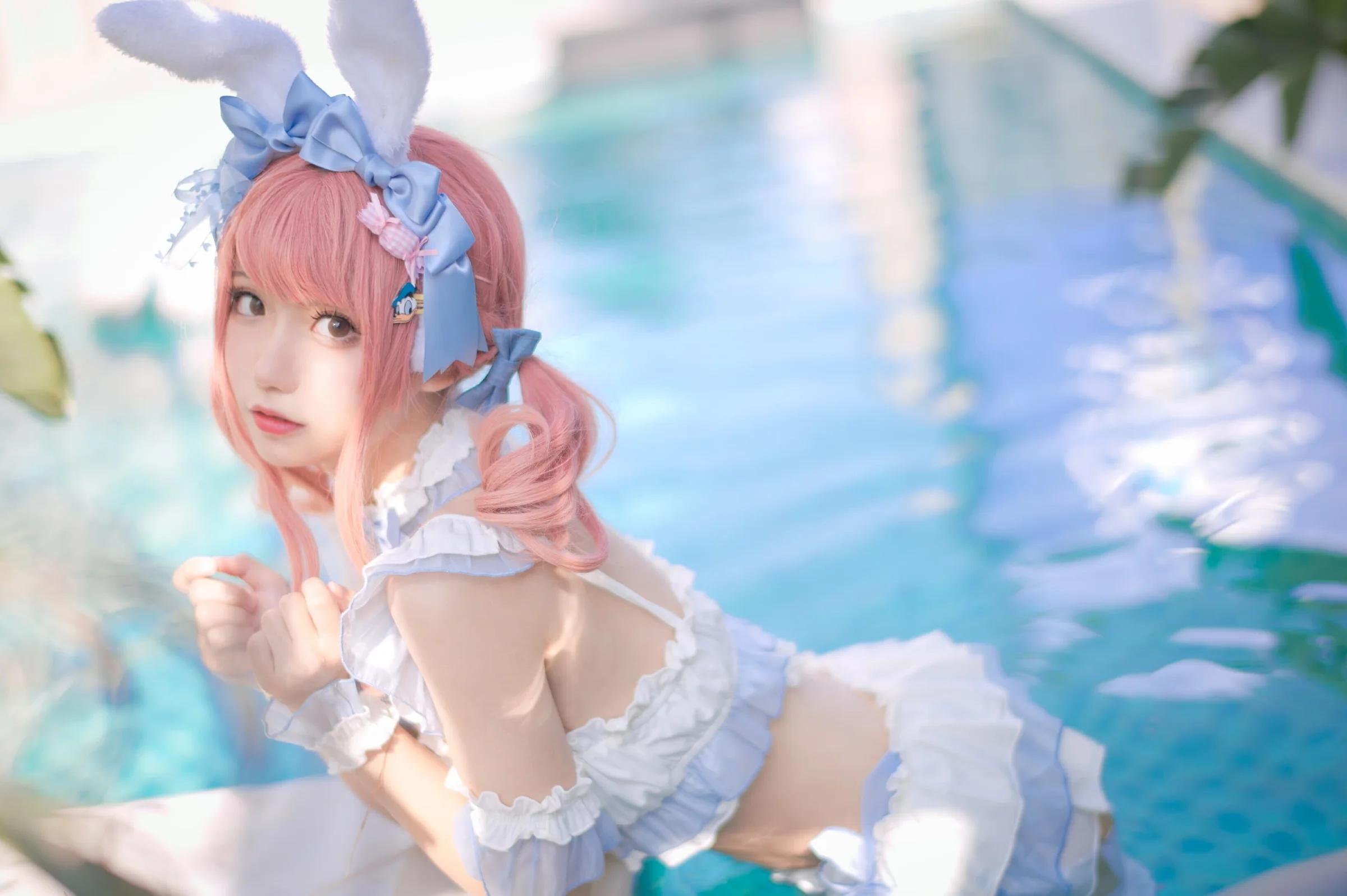 花柒Hana 夏日甜芯泳装写真