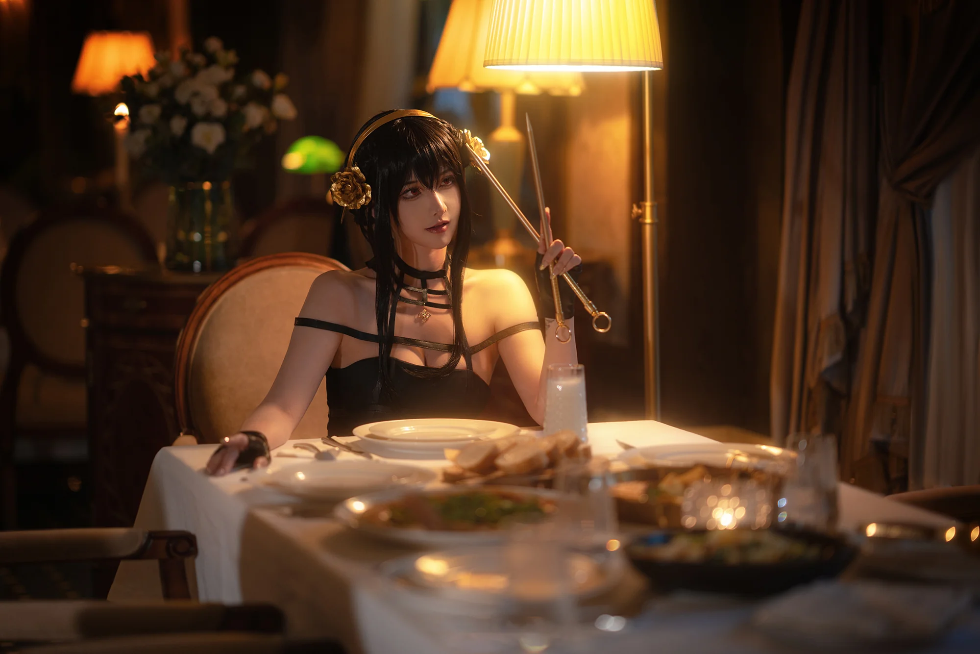 《SPY×FAMILY》荆棘公主约尔·福杰COS写真