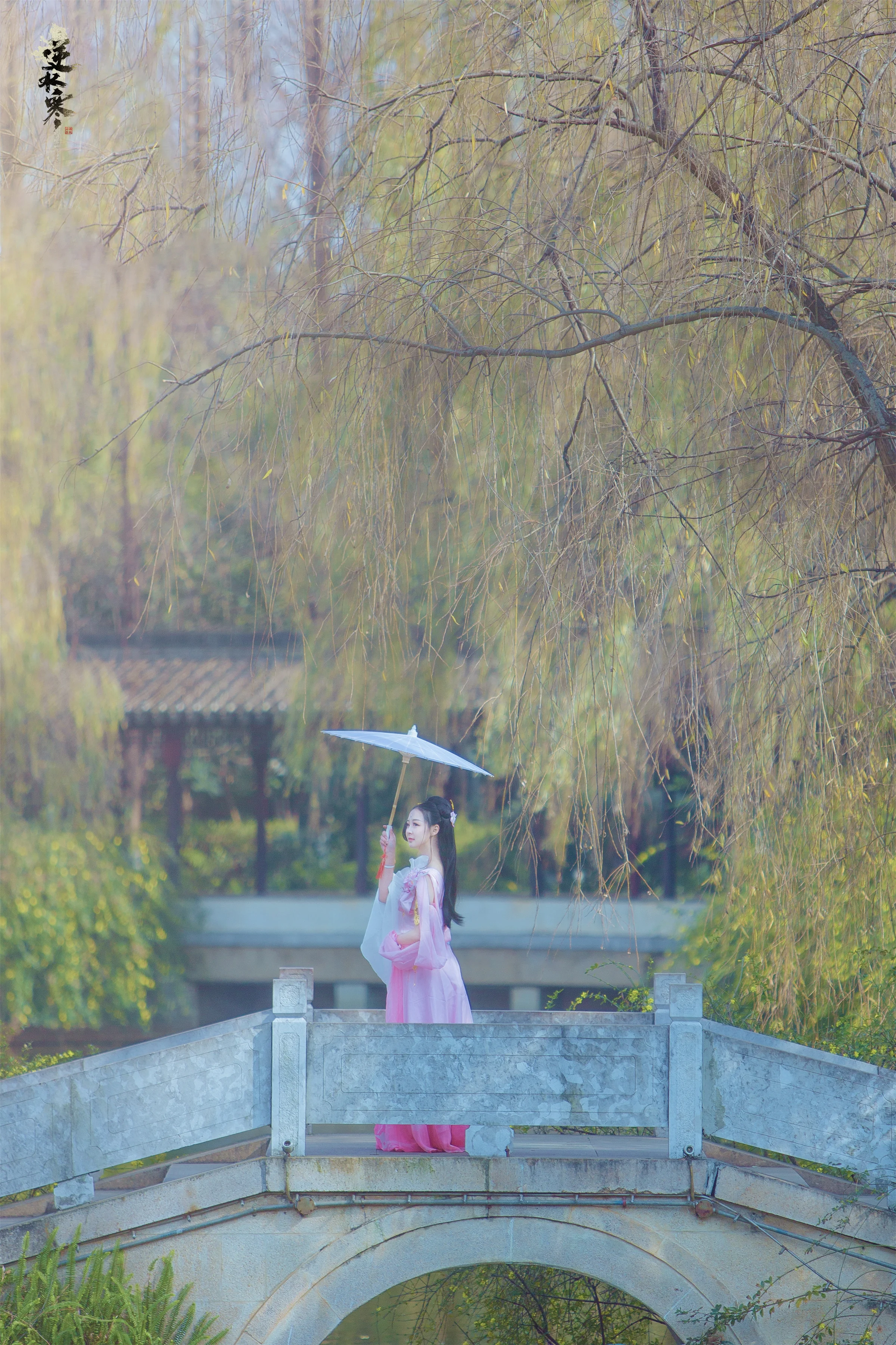 逆水寒·龙吟·桃华灼霜COS写真