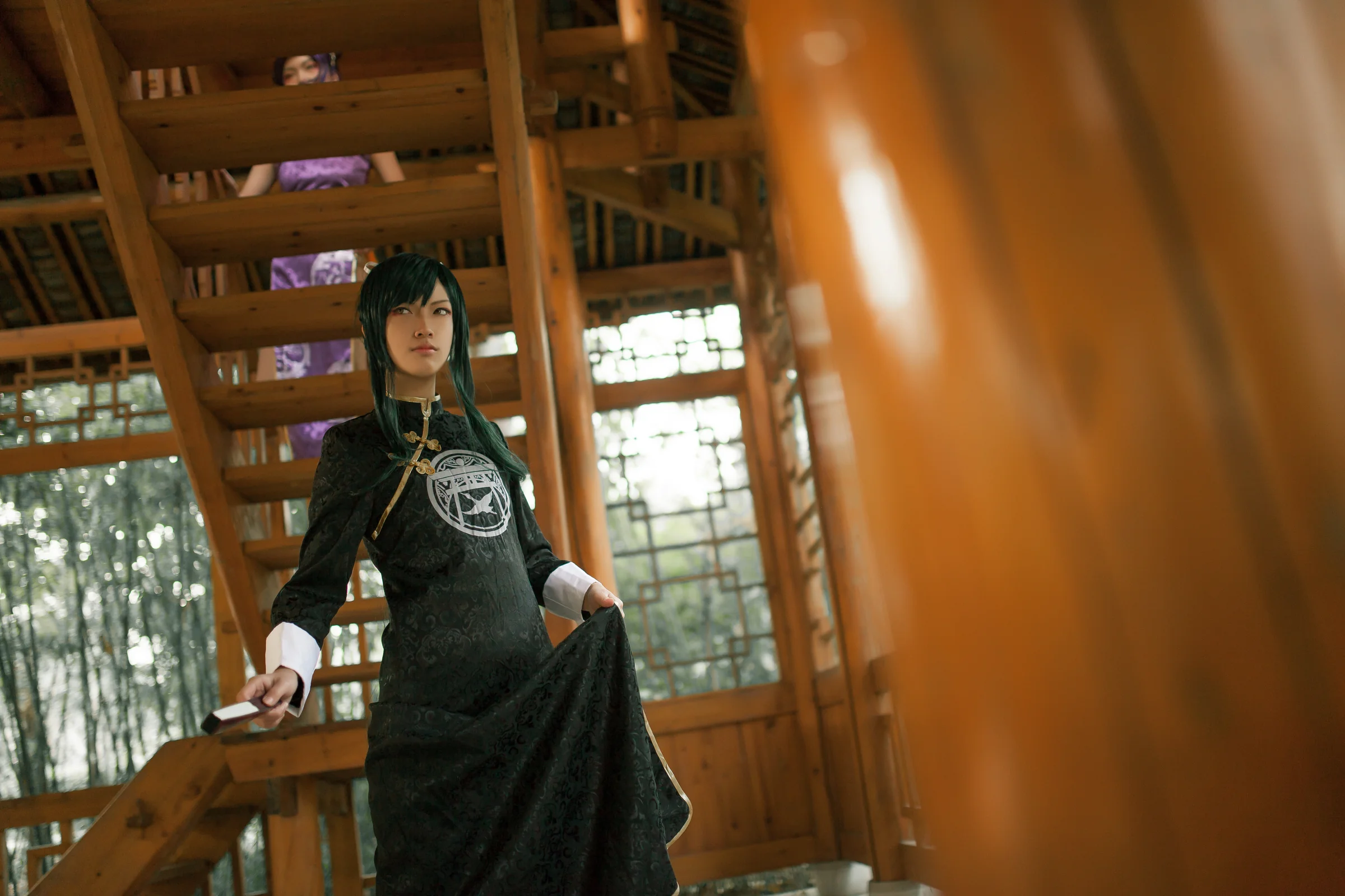 刀剑乱舞 太郎次郎旗袍同人COS写真