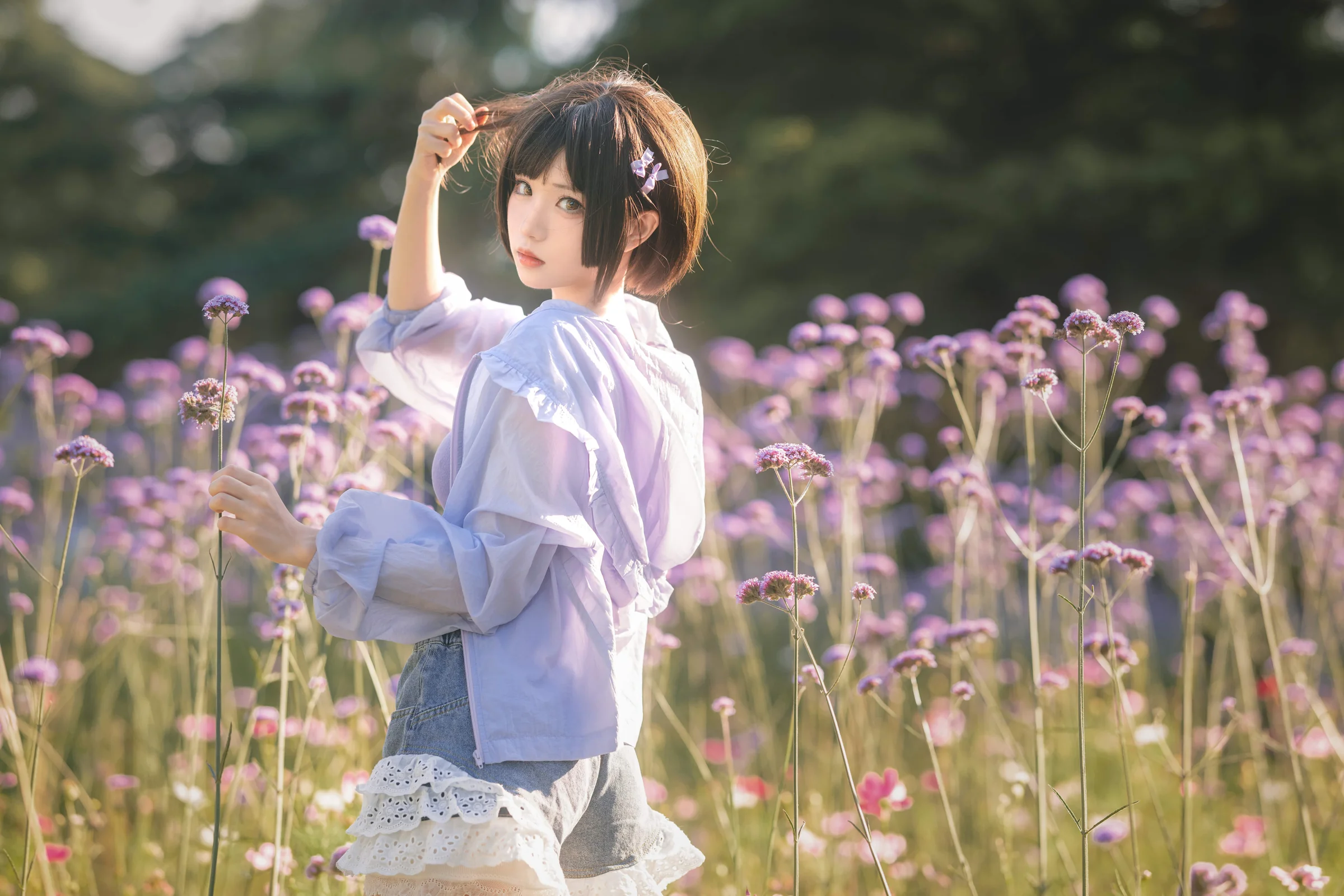 花柒Hana – 马鞭草｜高清图片集