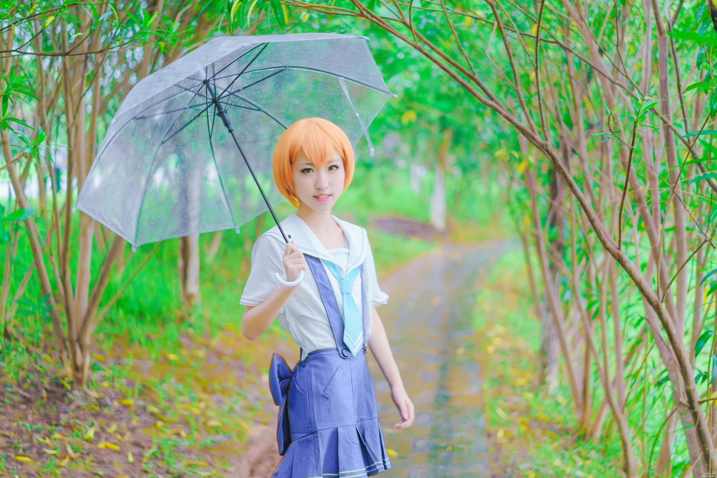 lovelive星空凛海军未觉醒COS写真