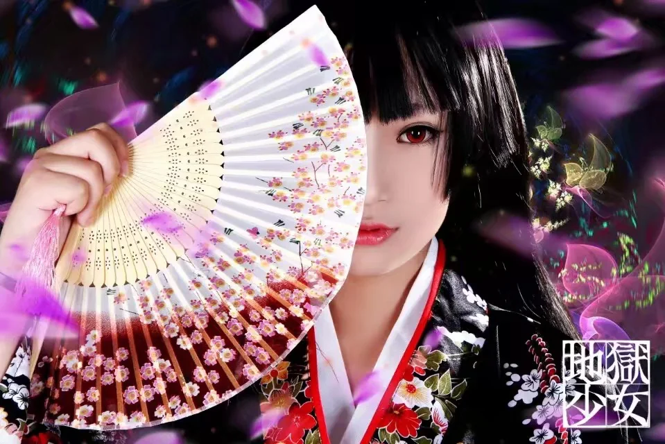 地狱少女阎魔爱COS写真,地狱天堂，一念之间