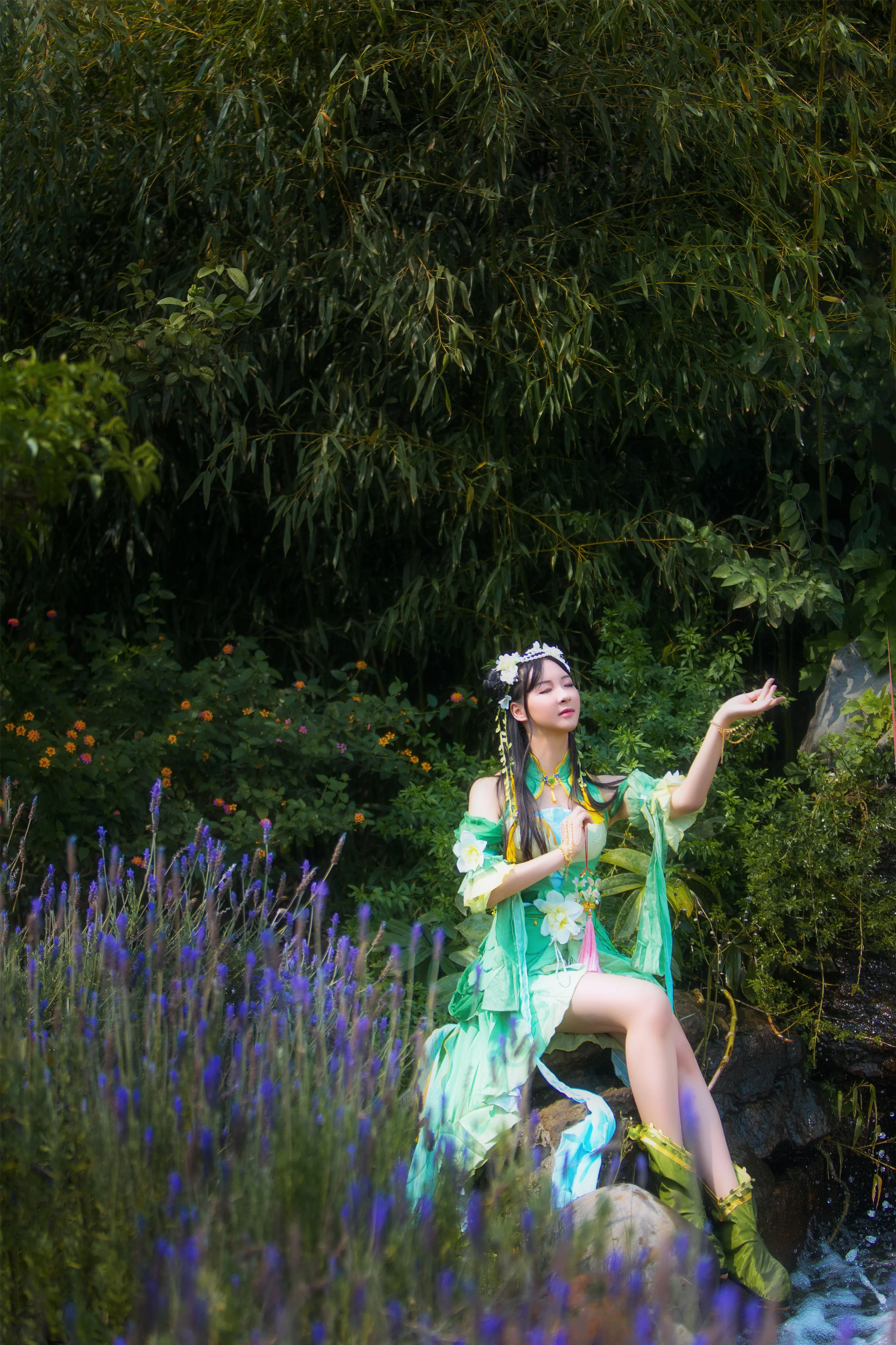 诛仙手游碧瑶COS写真