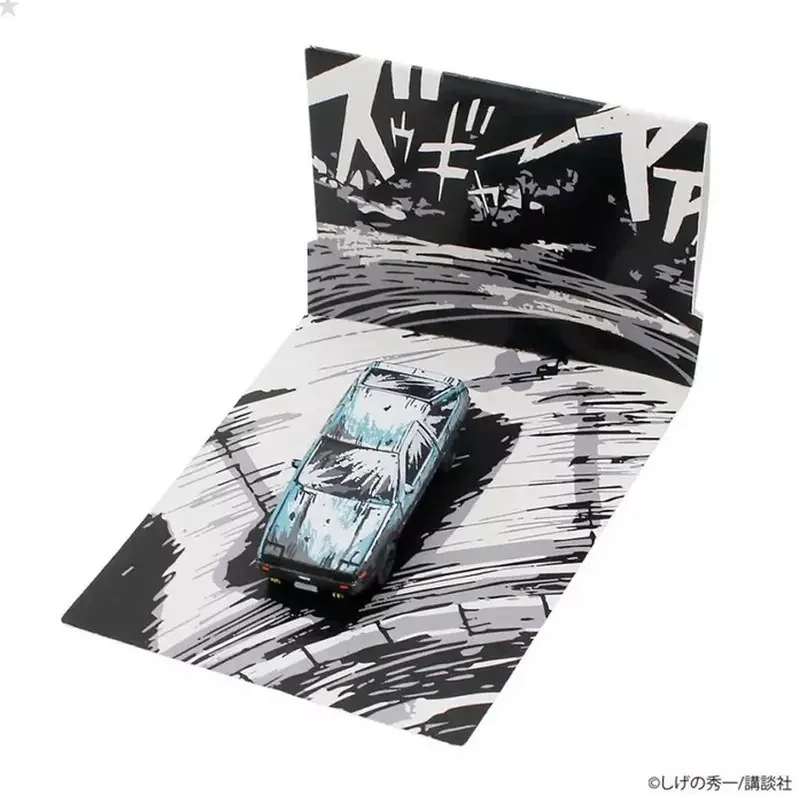頭文字D《AE86漫畫風格鑰匙圈》附背景裝飾的盒裝版本登場｜高清图片集