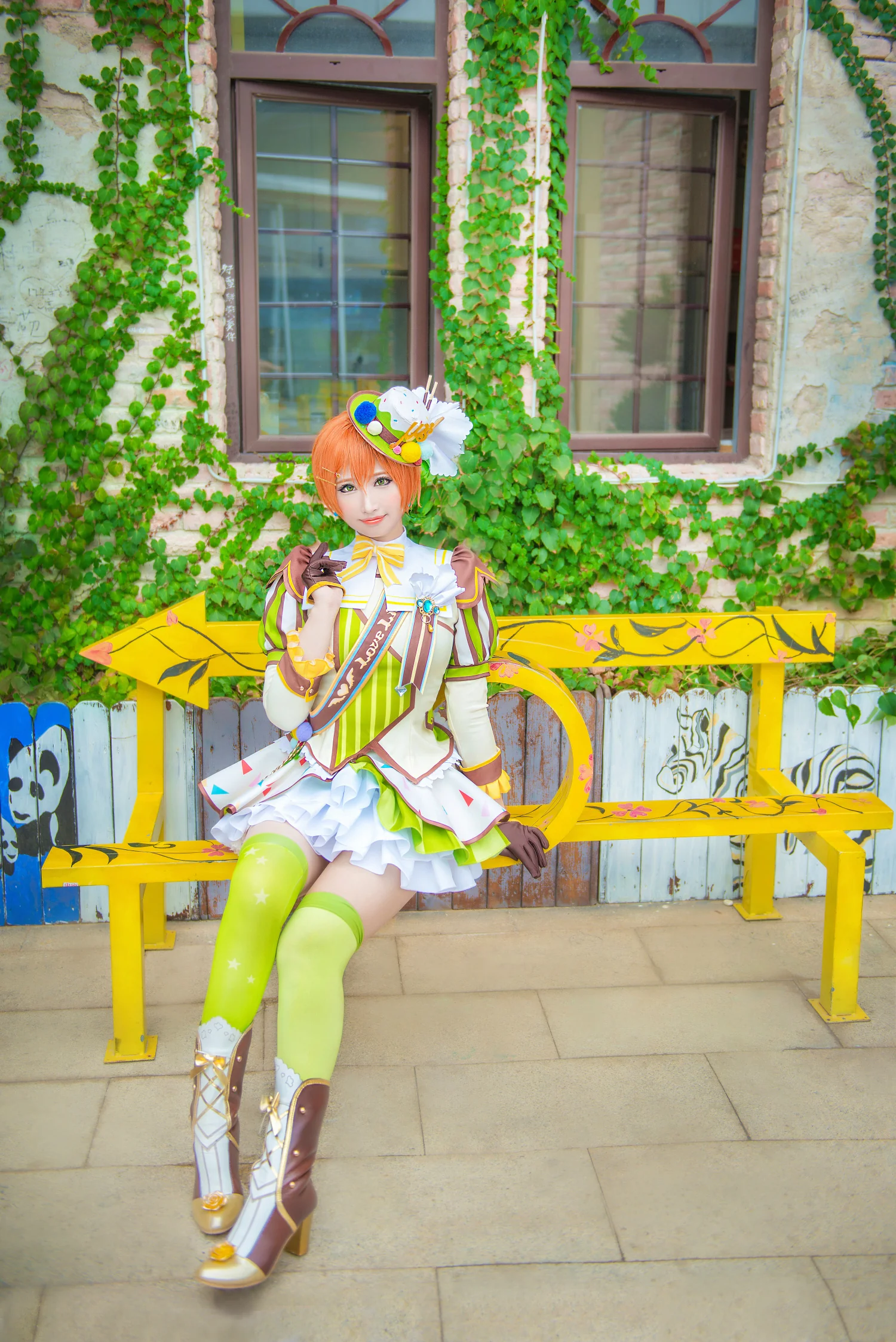 lovelive星空凛COS写真，冰淇淋觉醒