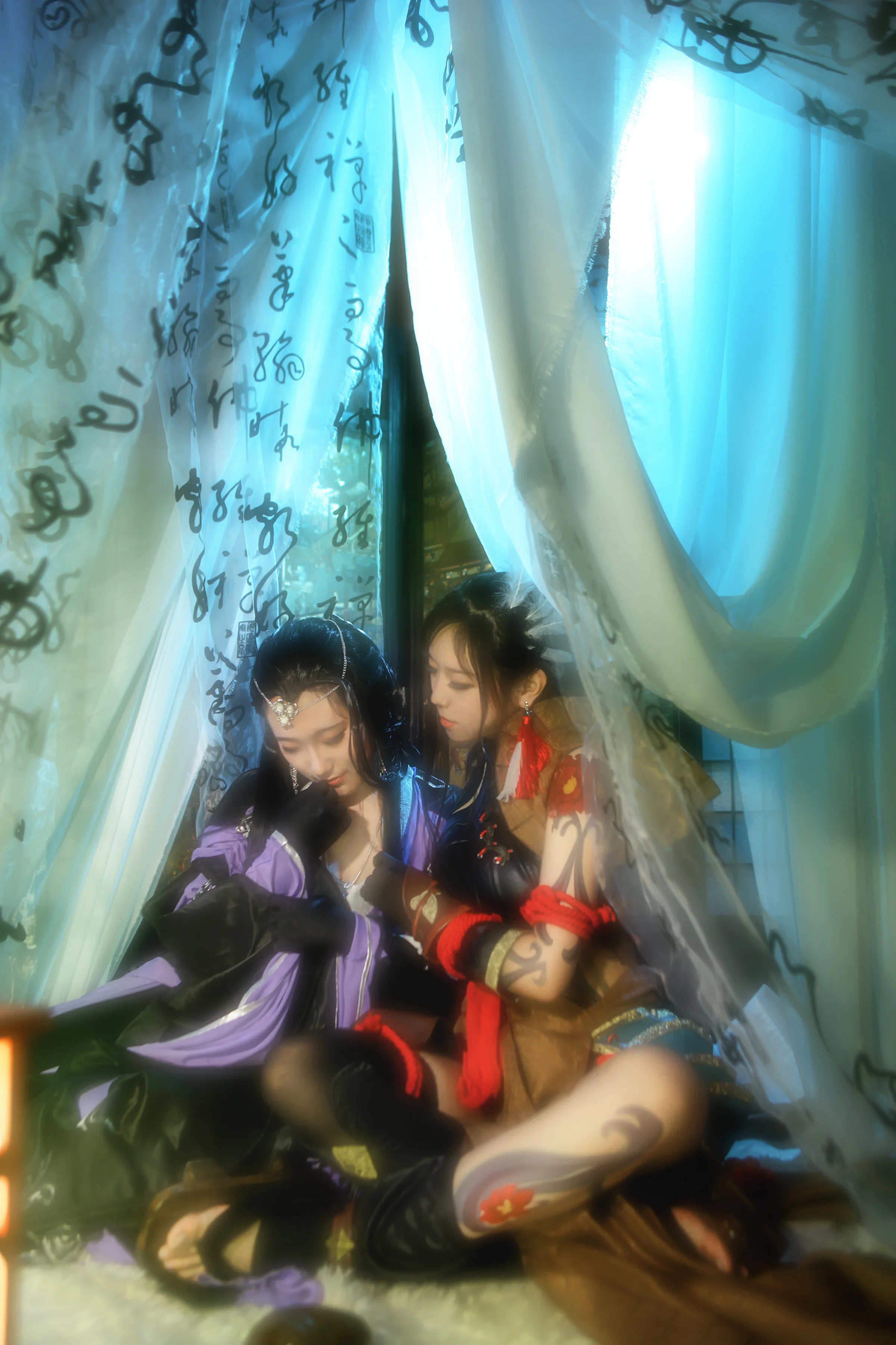 剑网三丐帮万花COS写真
