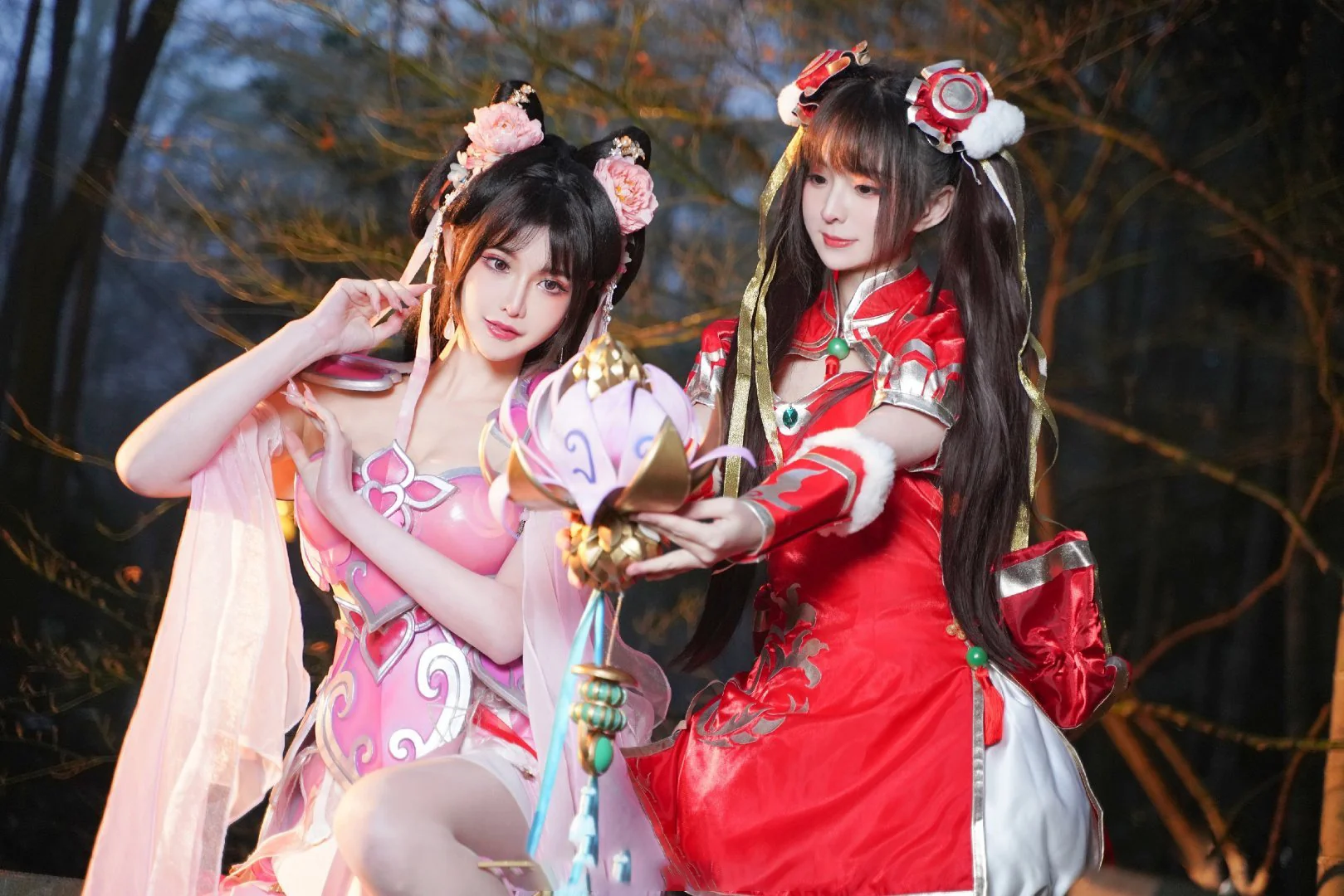 蜀门手游 百花COS写真