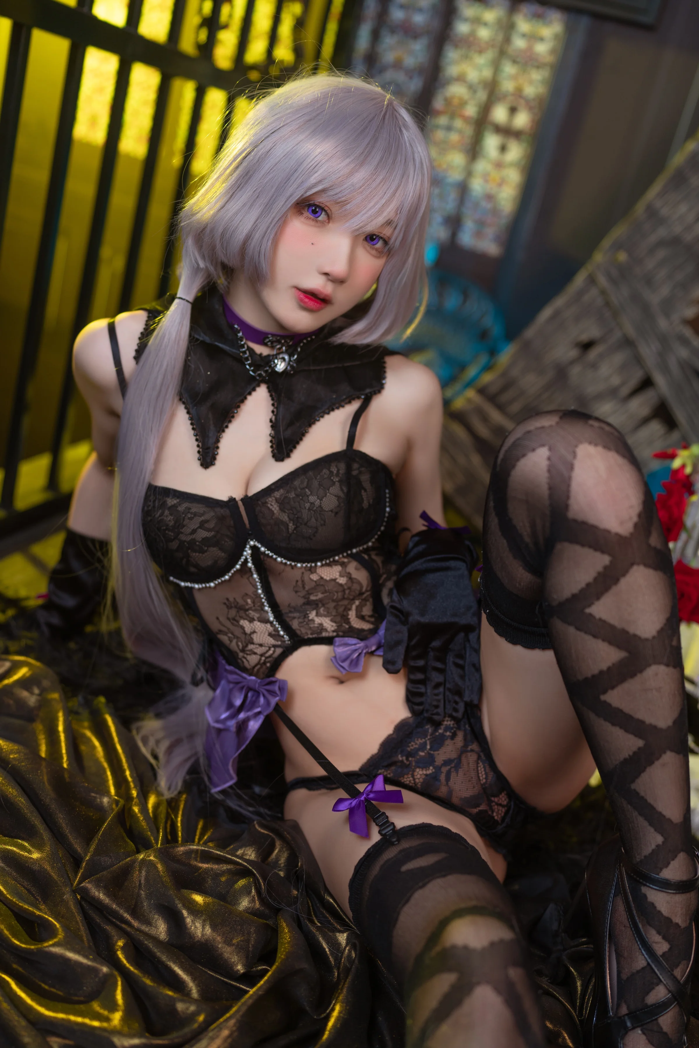 阿包也是兔娘 – 午夜瞌睡魔女｜高清图片集