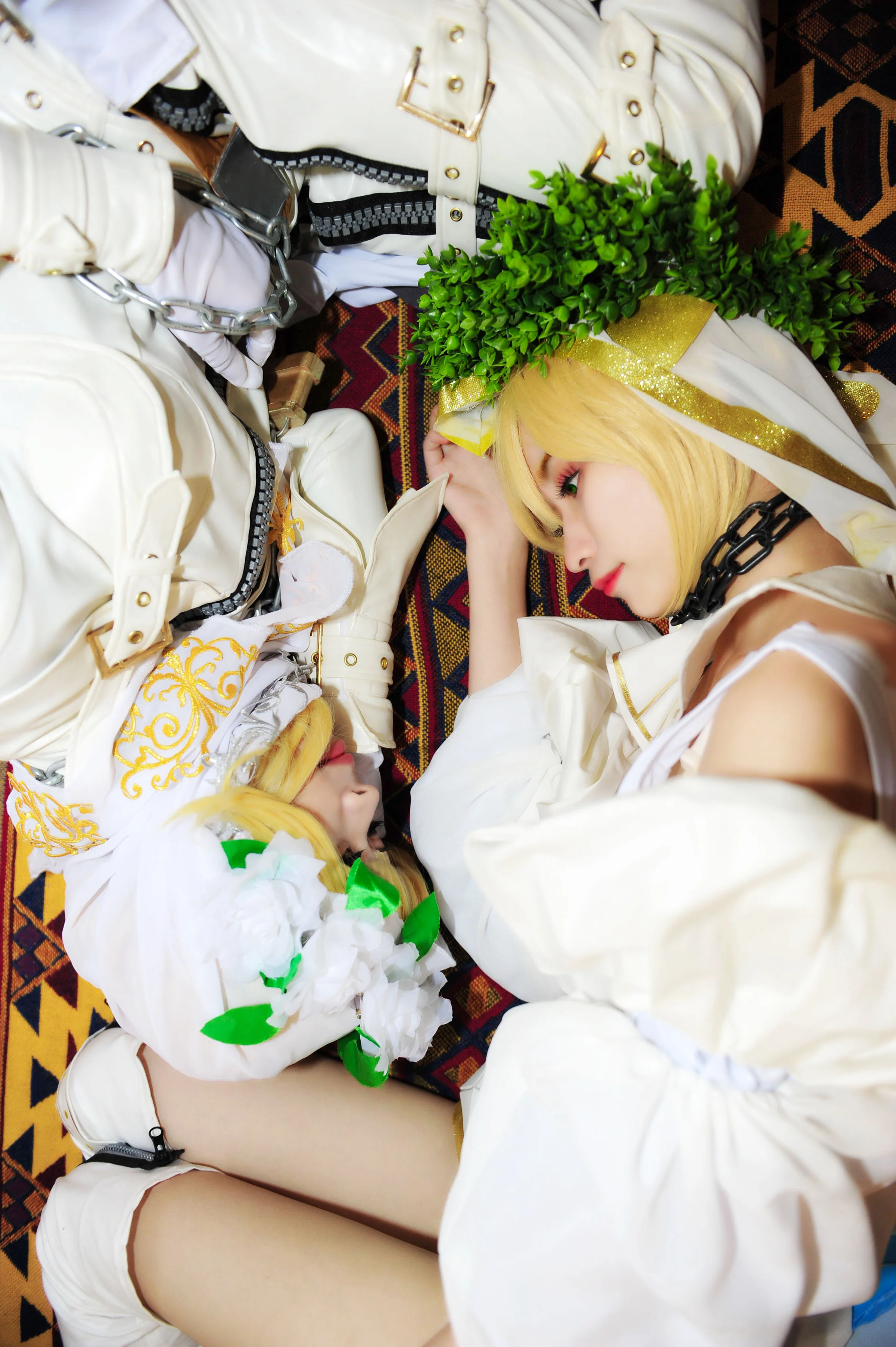 Fate/EXTRA CCC花嫁尼禄初始/满破COS写真