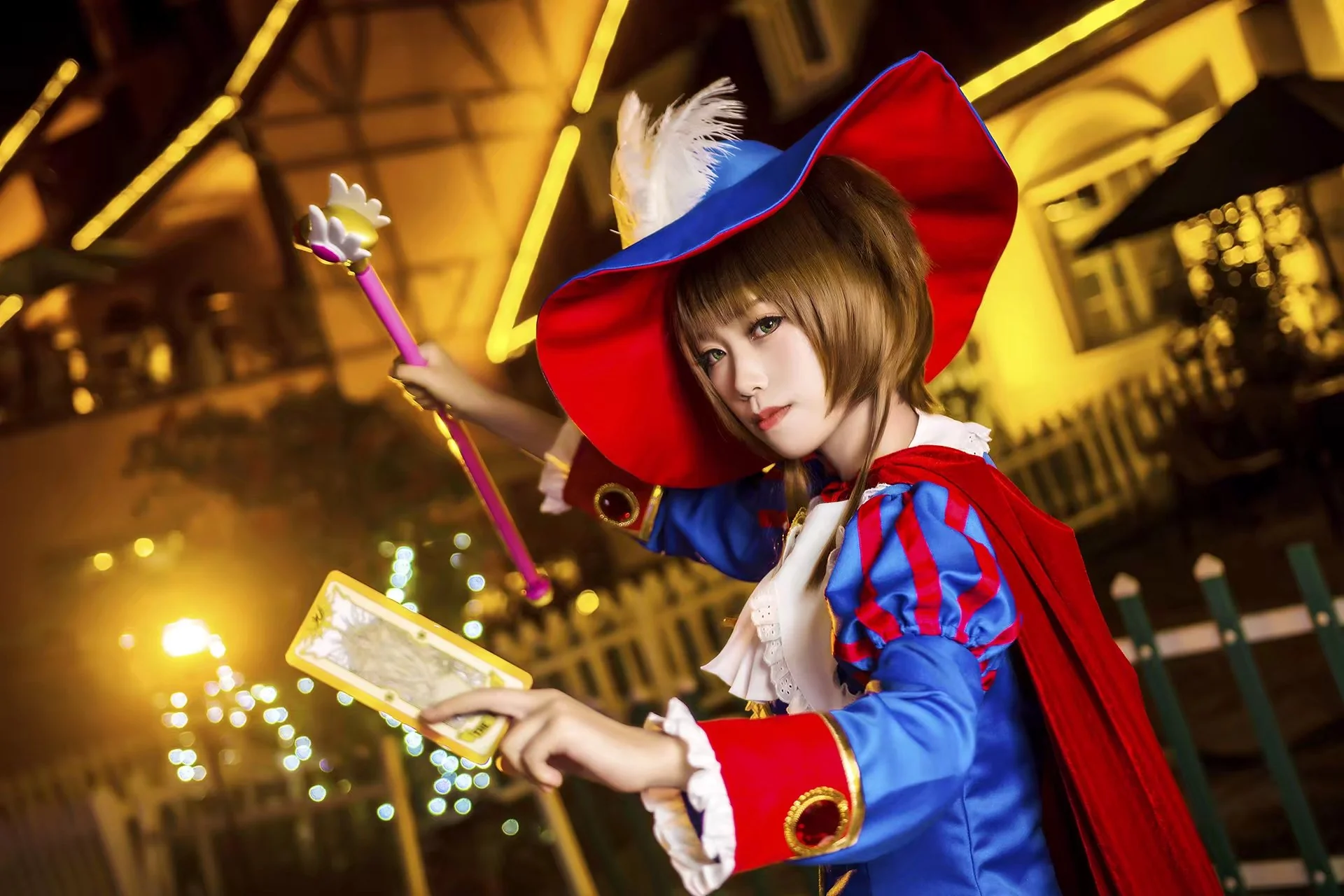 魔卡少女樱COS写真木之本樱
