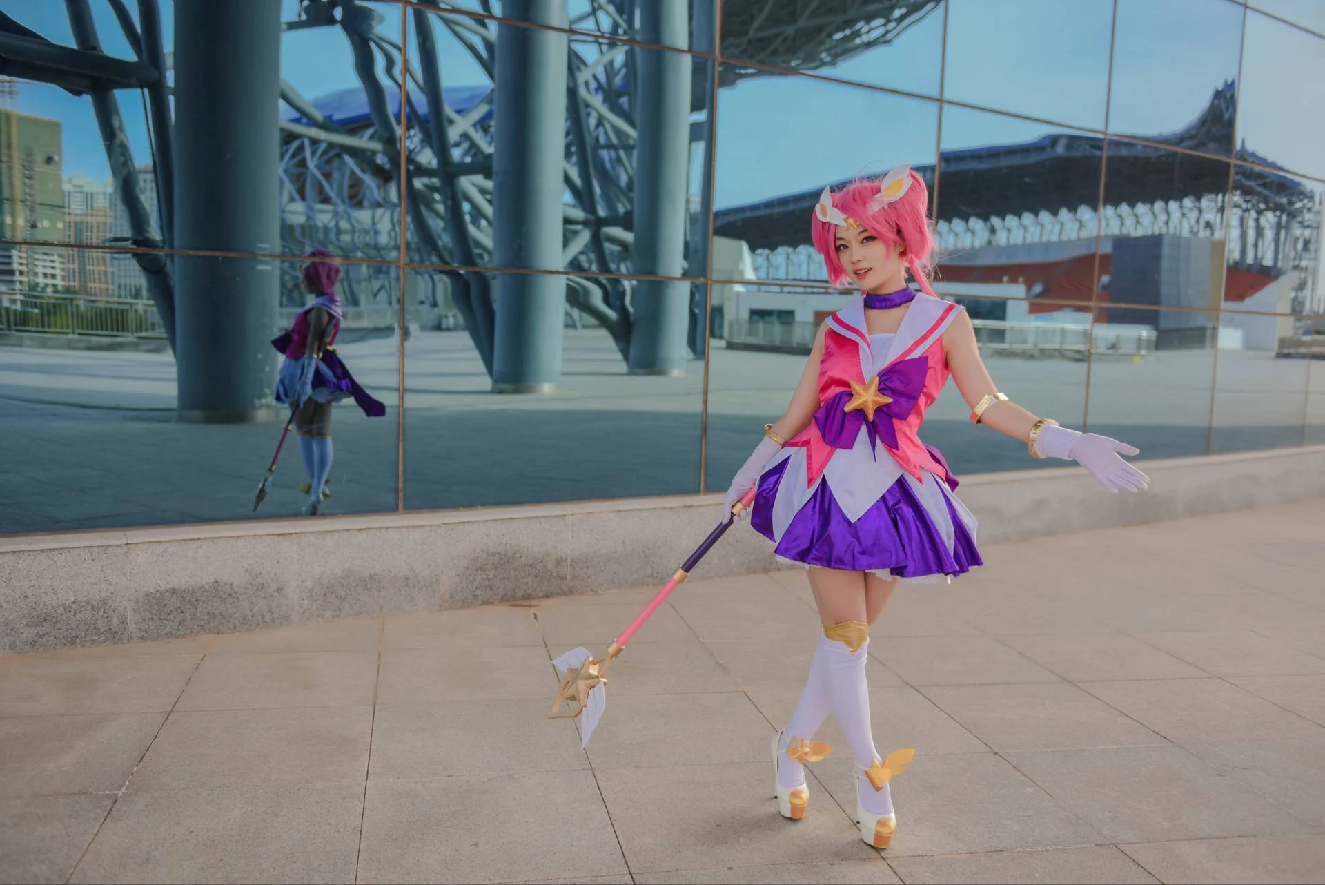 魔法少女拉克丝COS写真