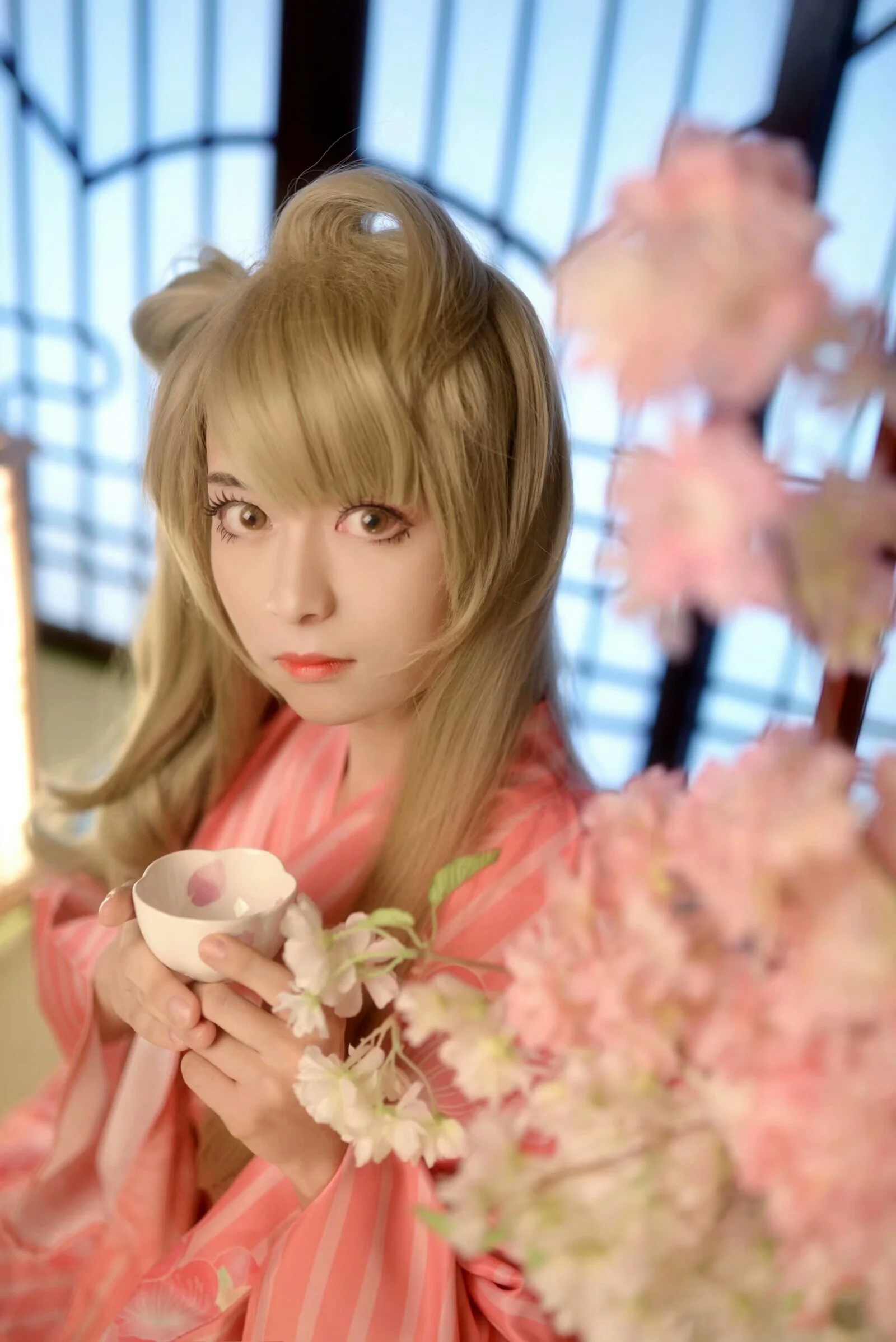 love live 南小鸟浴衣COS写真