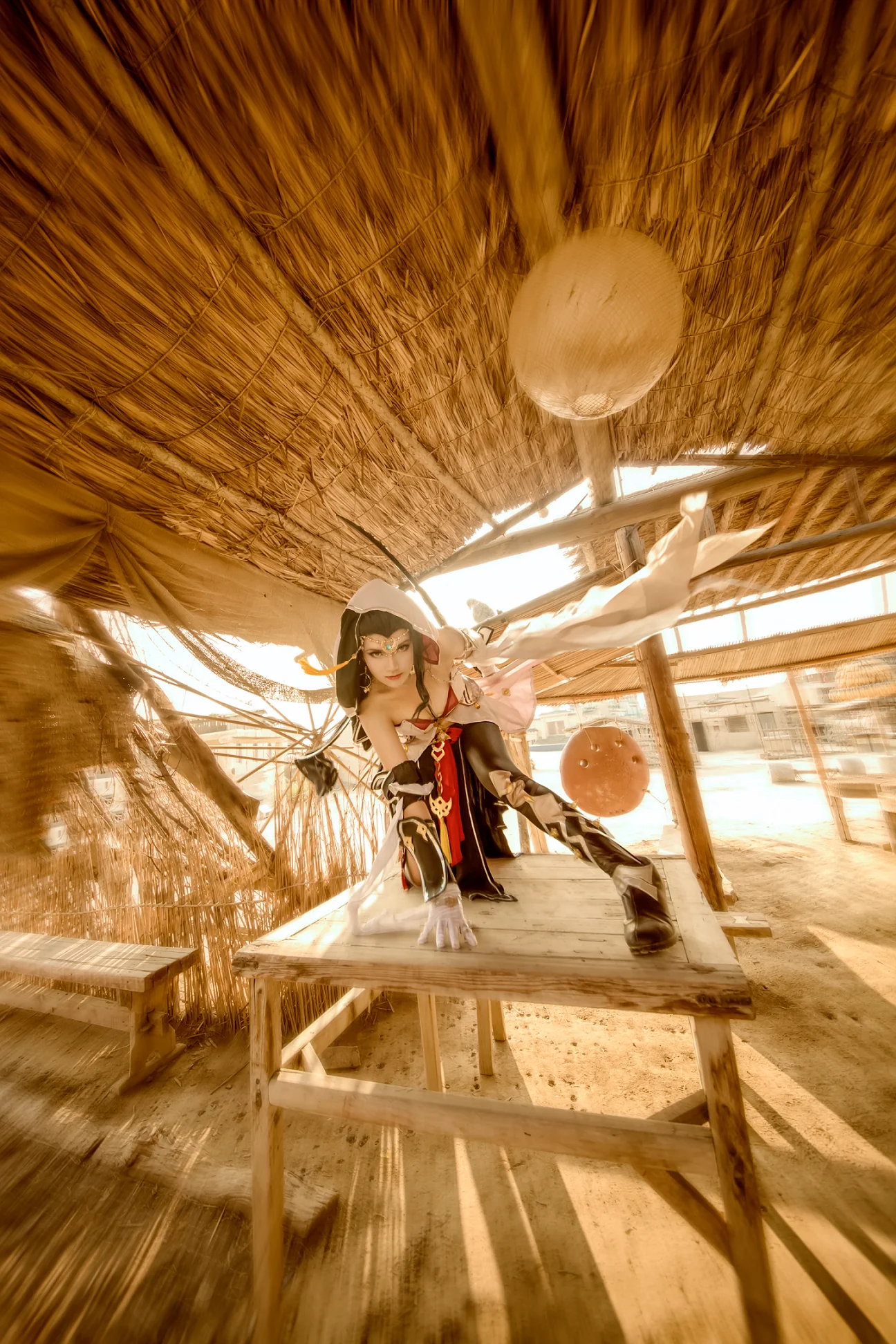 剑网三——明教·秦风喵姐COS写真