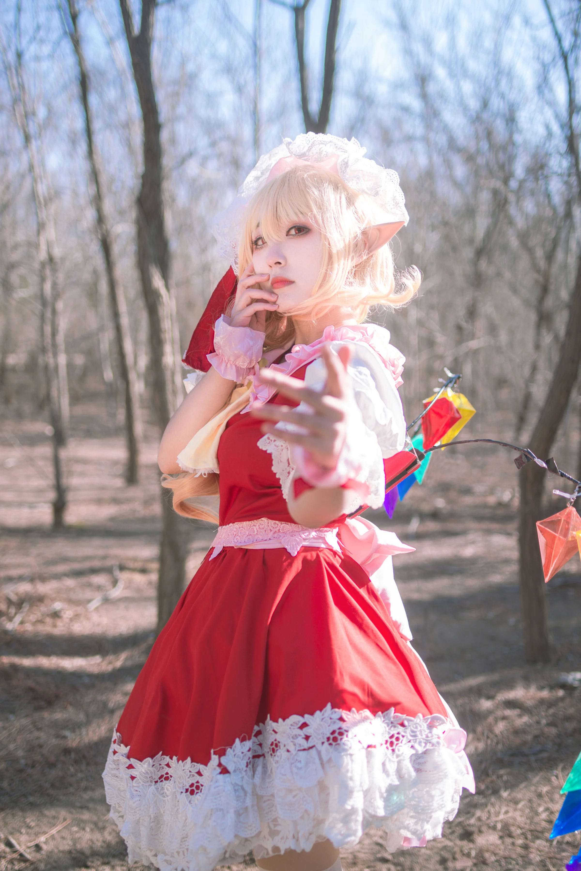 东方project 芙兰朵露·斯卡蕾特COS写真