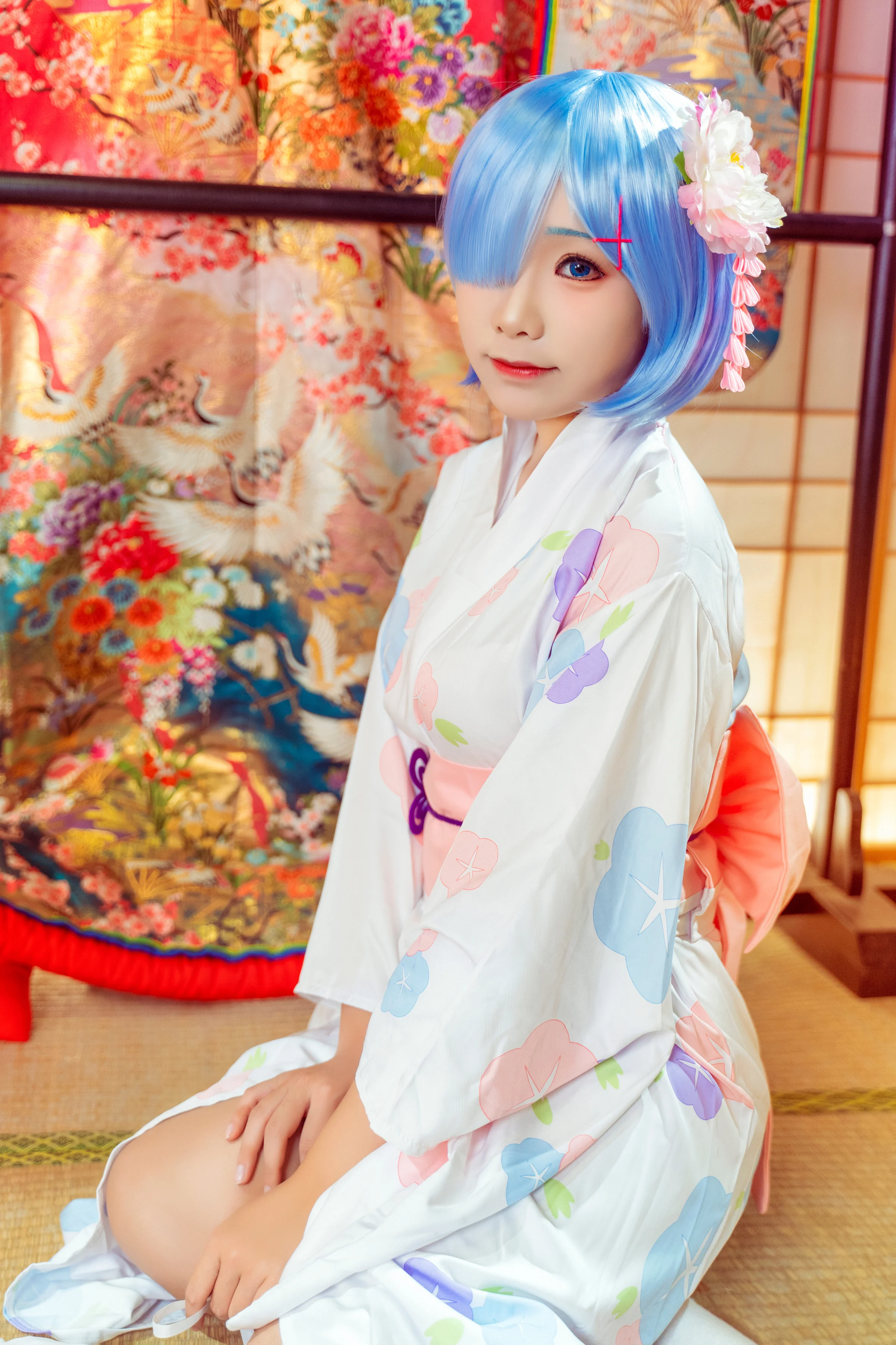 蕾姆浴衣COS写真