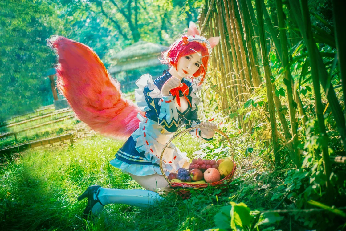 王者荣耀 妲己COS写真，陪你玩~