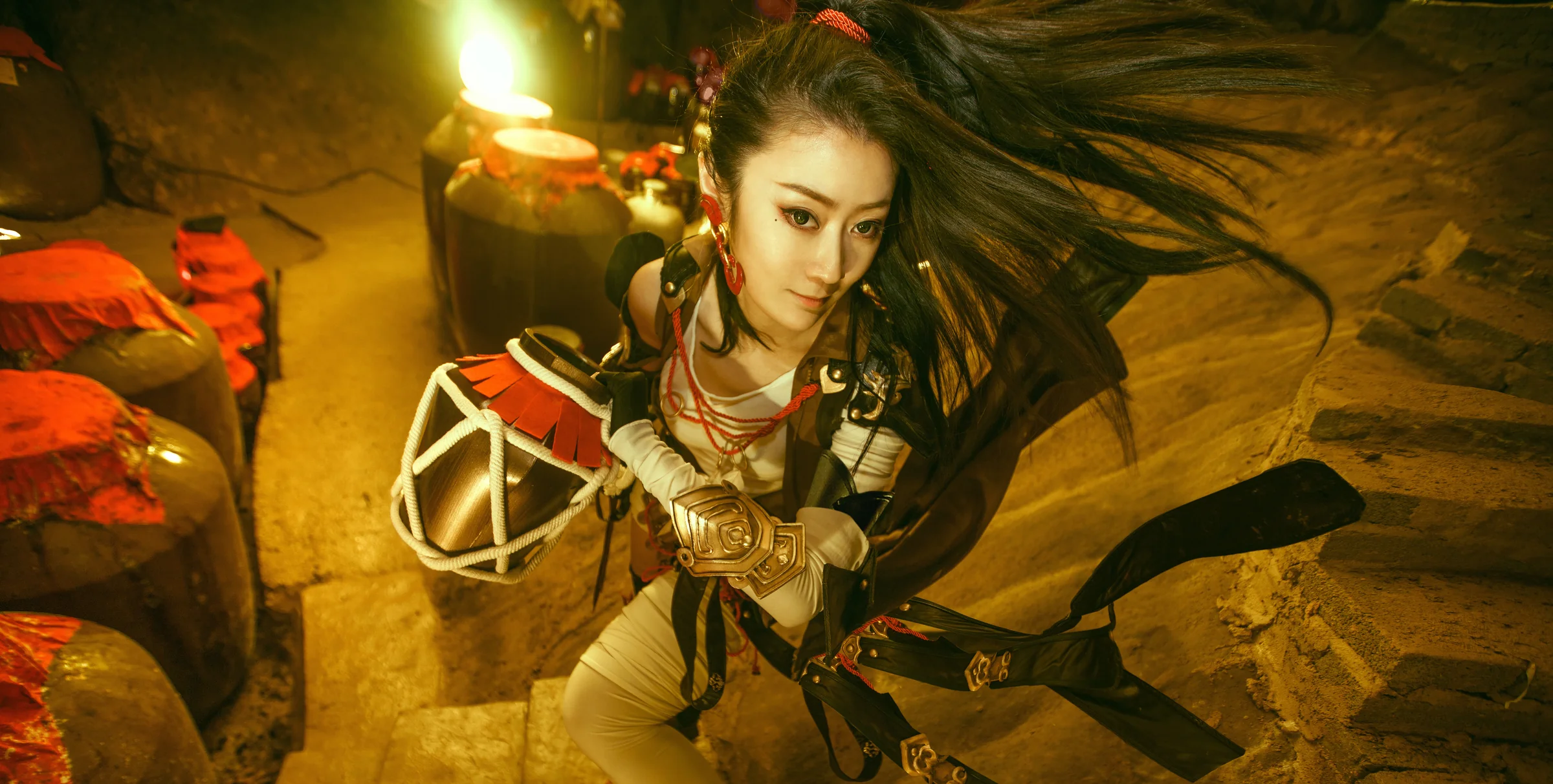 剑侠情缘网络版3丐帮成女COS写真