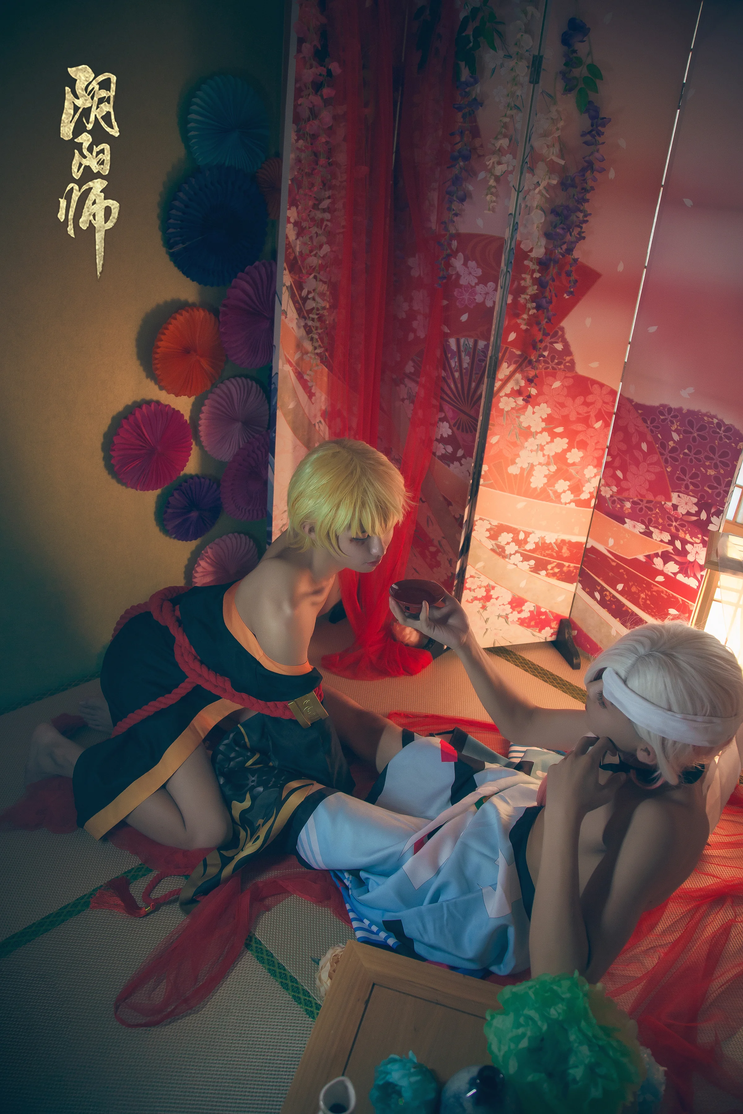 一目连般若阴阳师COS写真