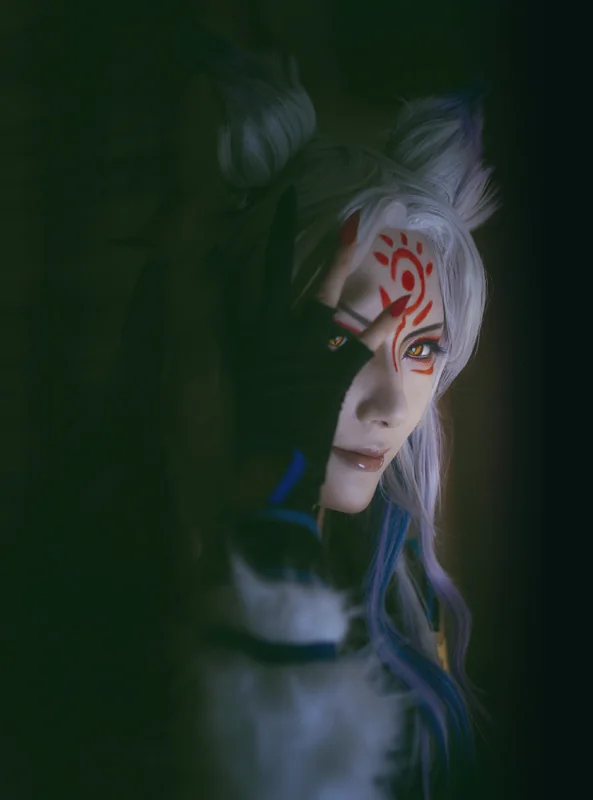 阴阳师手游妖狐COS写真