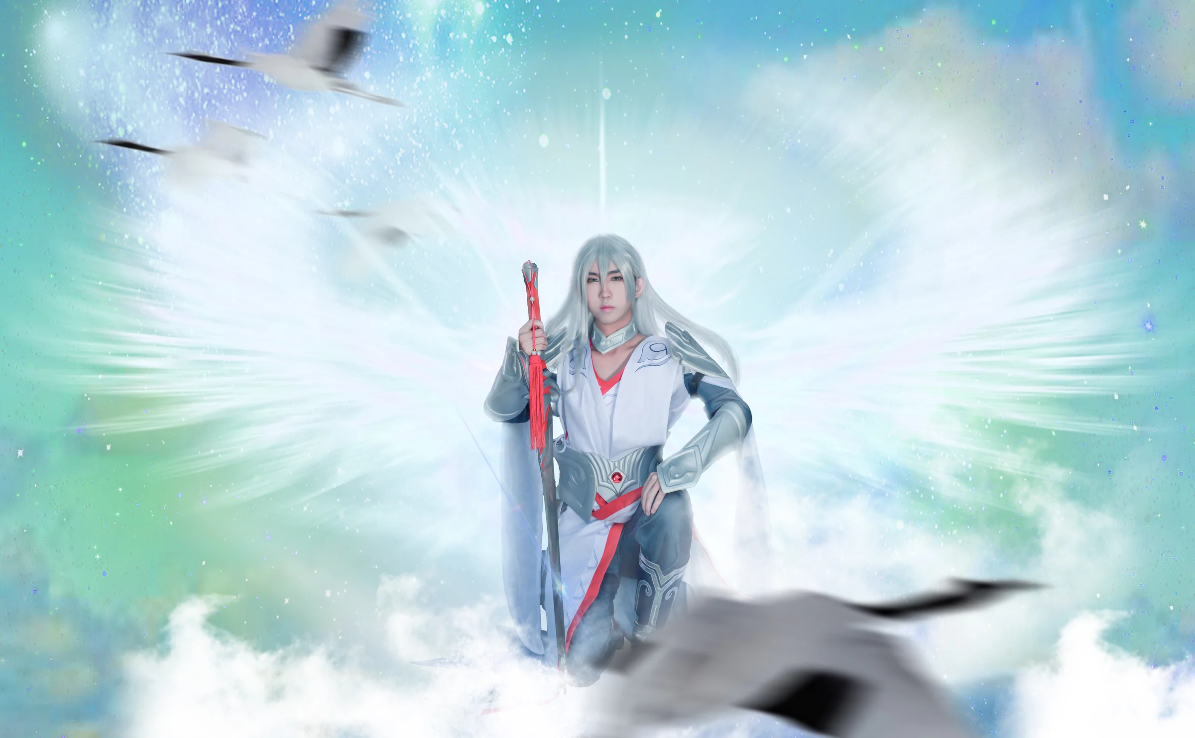 李白 凤求凰COS写真 永生不过是场幻梦，唯吾所爱不朽