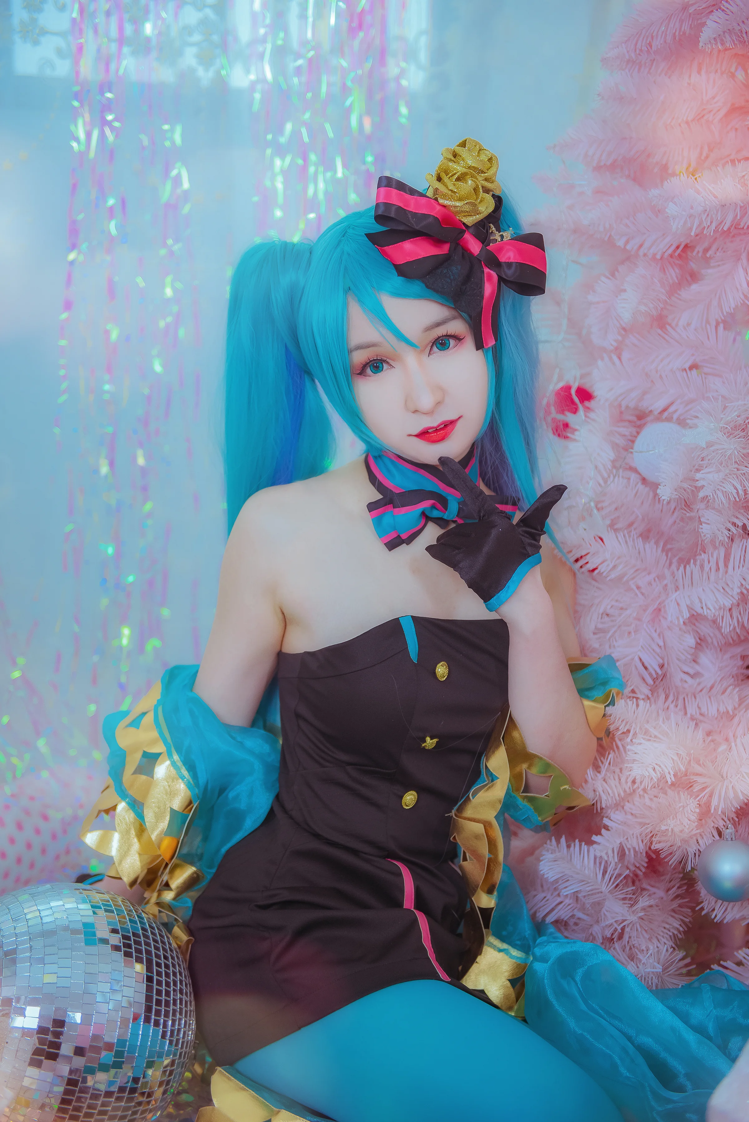 初音未来COS写真 世界第一的公主殿下最可爱了！