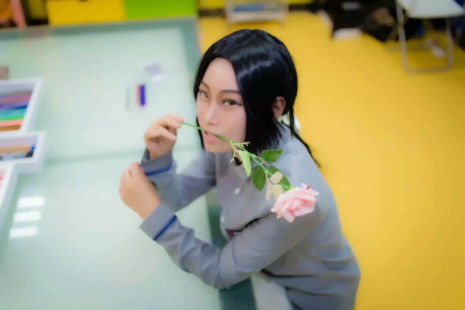 王耀老师的课后约会COS写真
