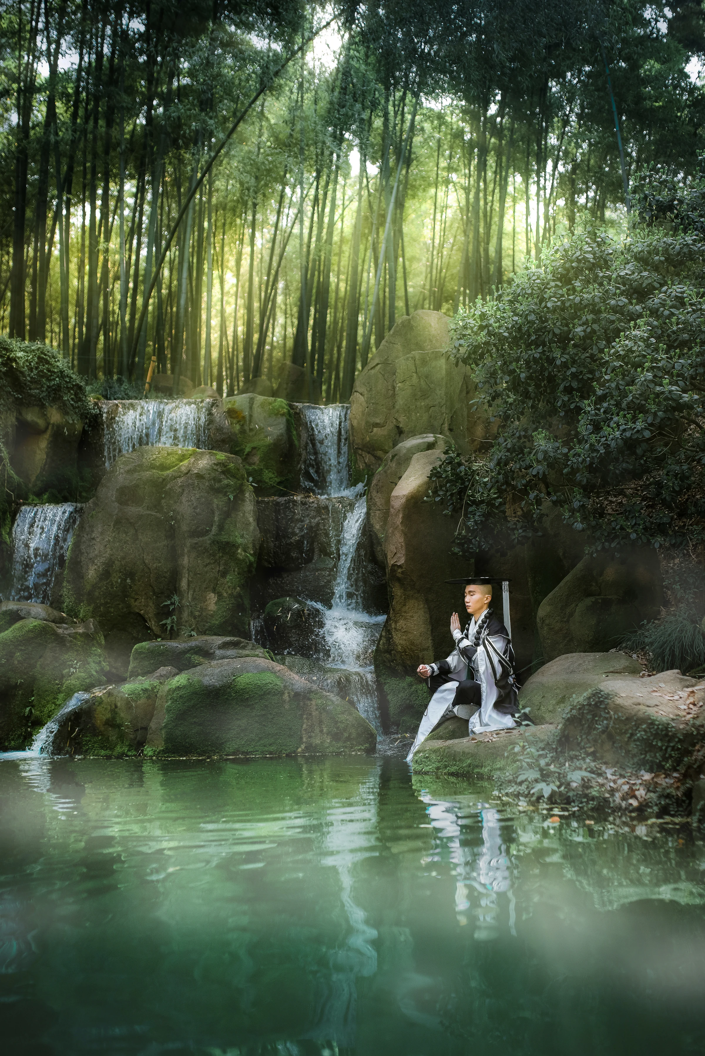 剑侠情缘三秦风少林COS写真