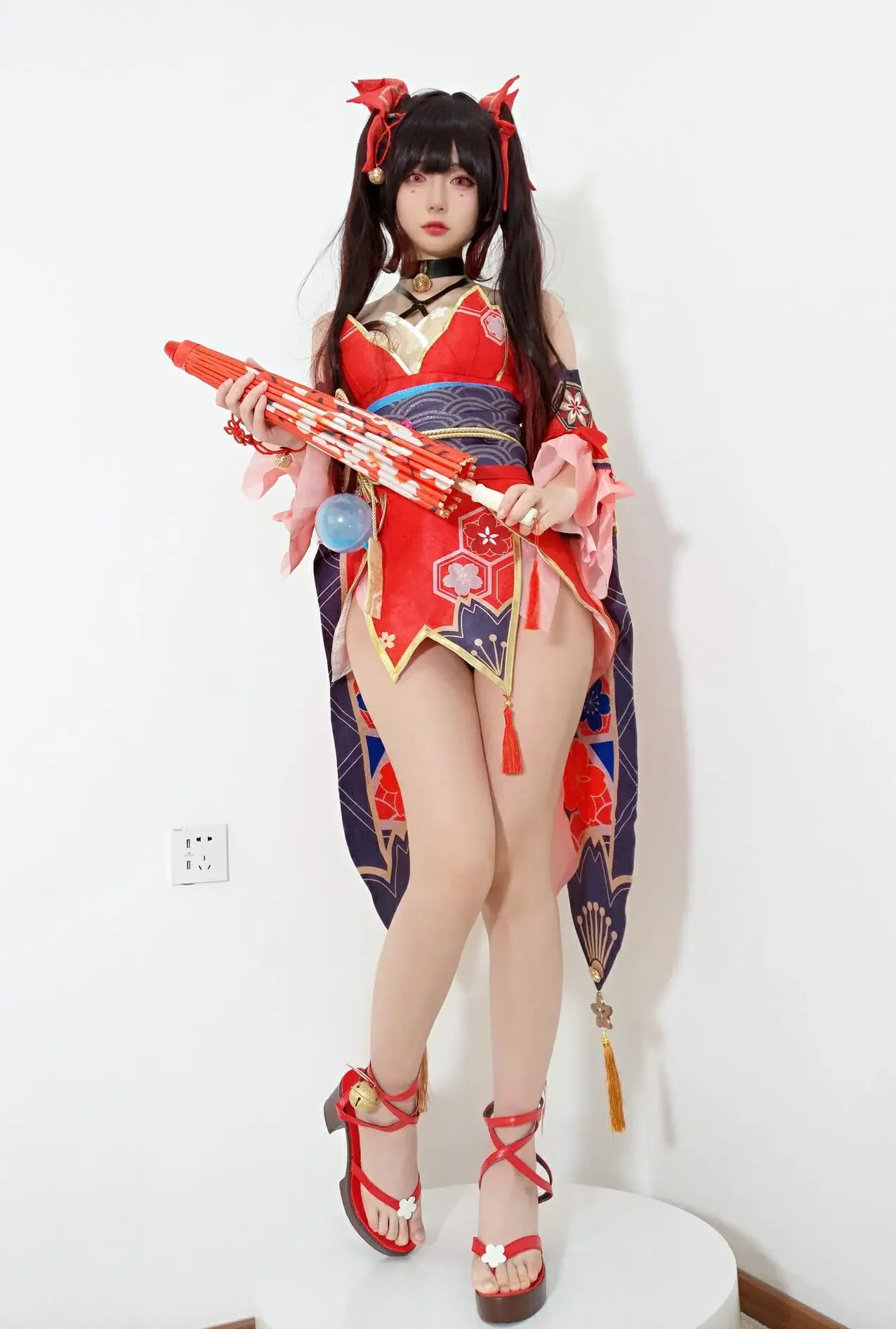 迷之呆梨 – 自撮り写真 花火
