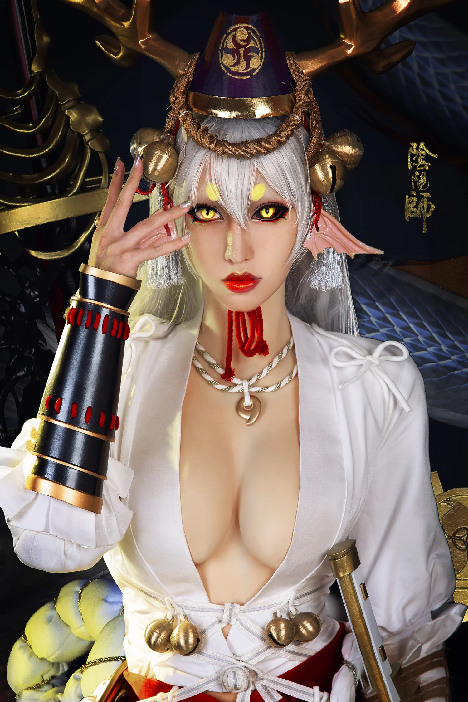 阴阳师 铃鹿御前COS写真