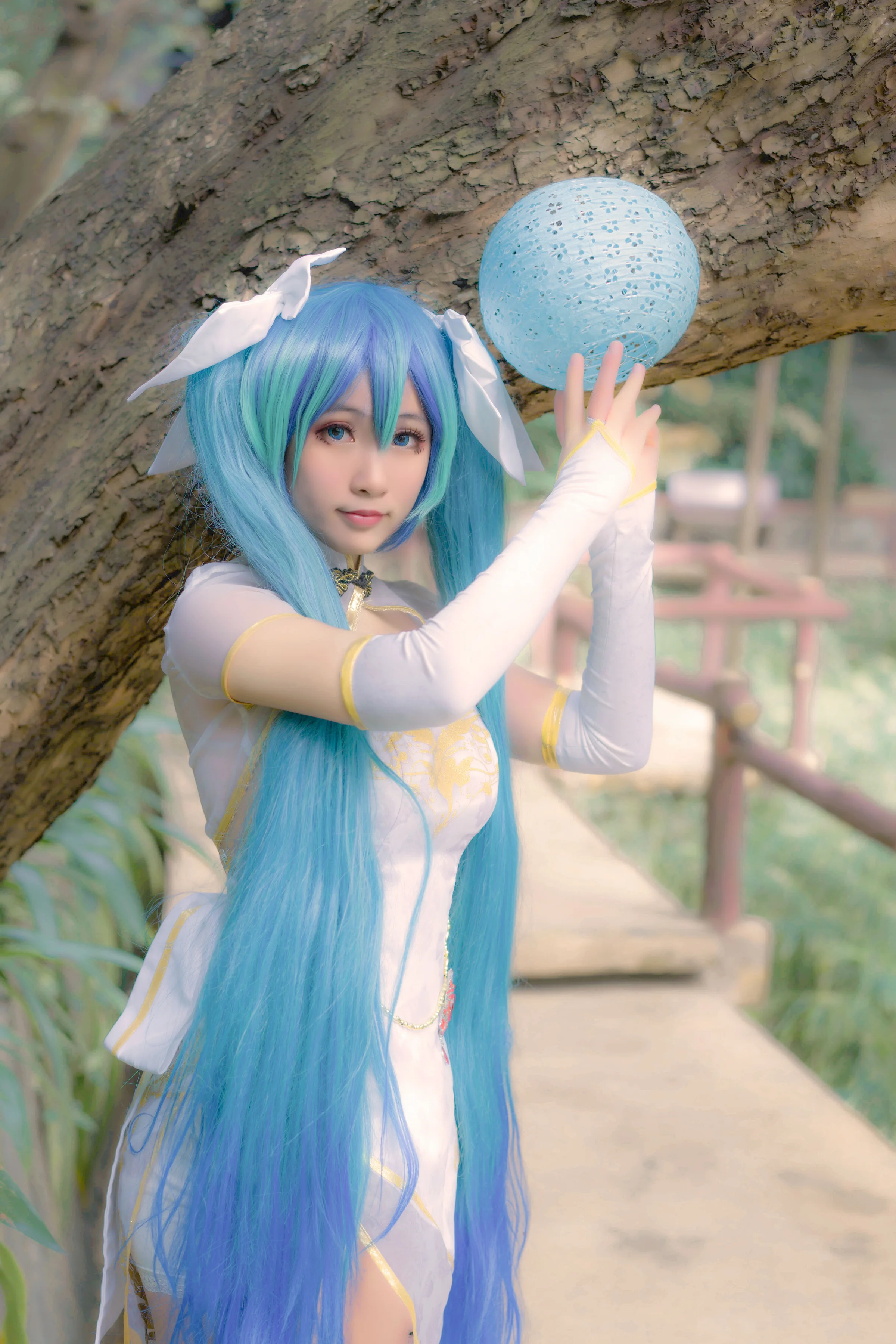 VOCALOIDmiku金丝雀COS写真