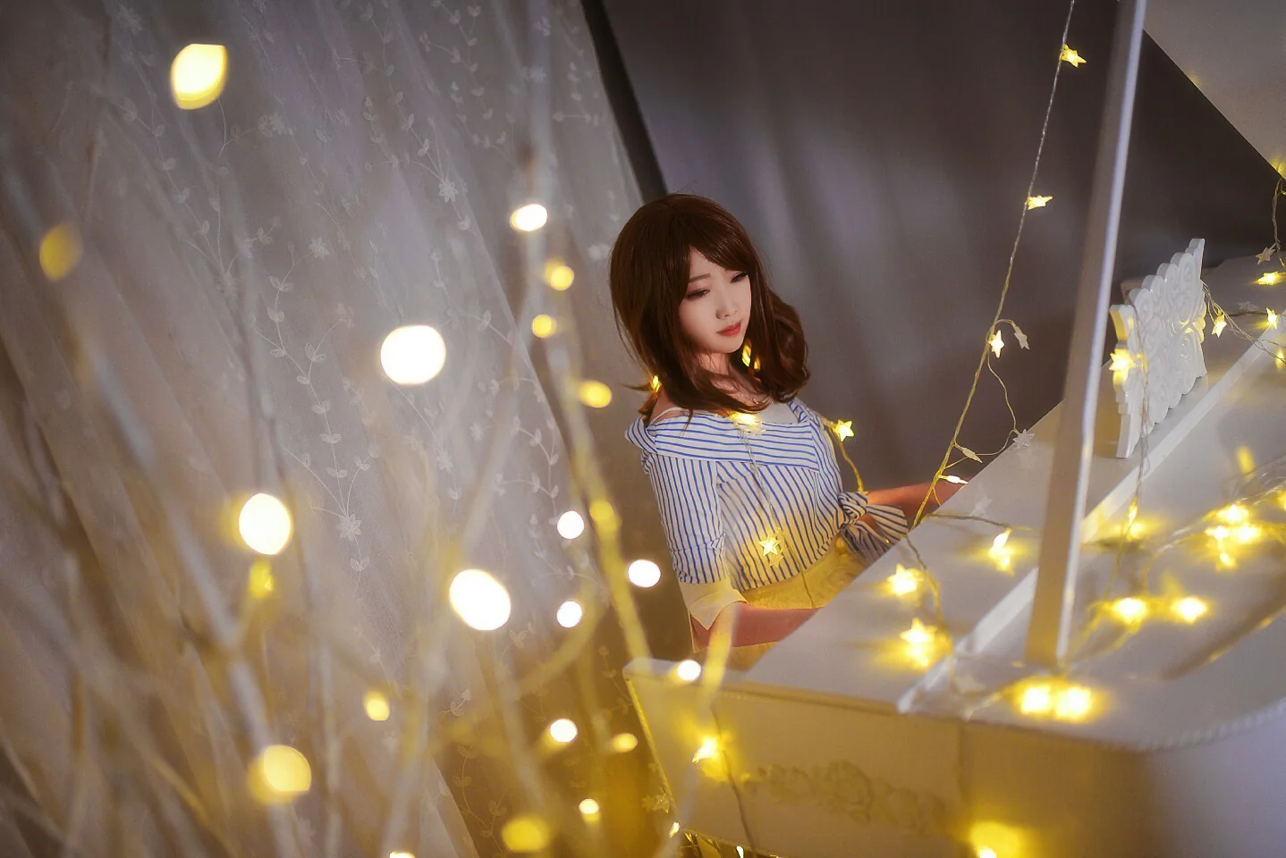恋与制作人 女主COS写真